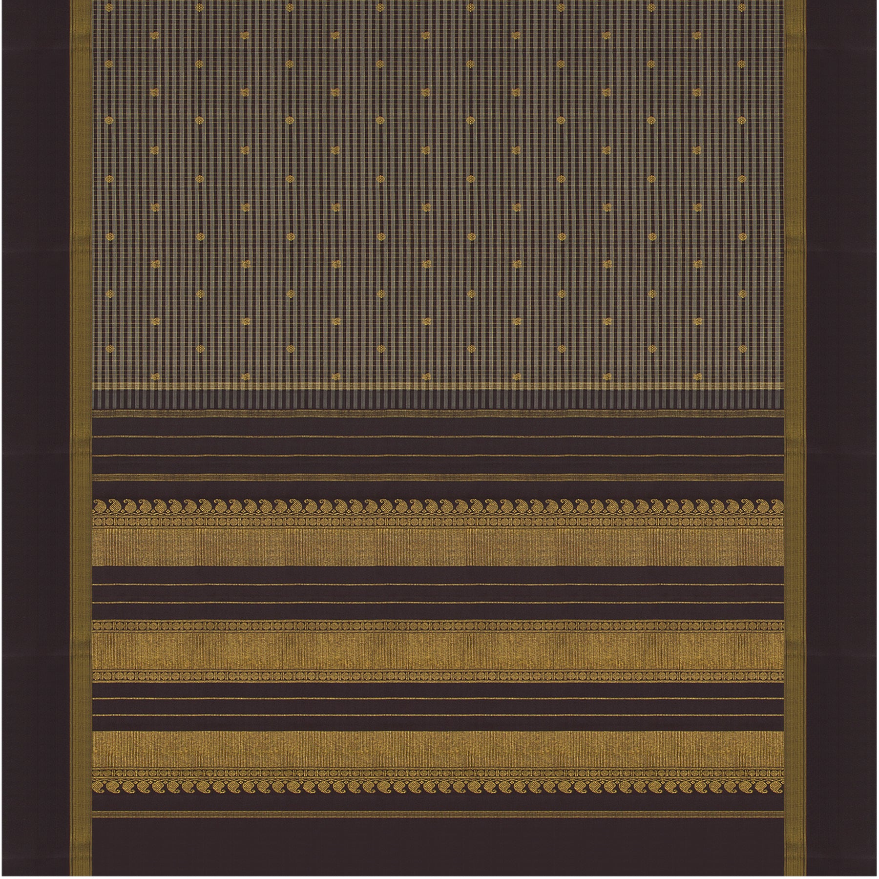 Kanakavalli Kanjivaram Silk Sari 24-599-HS001-00448 - Full View