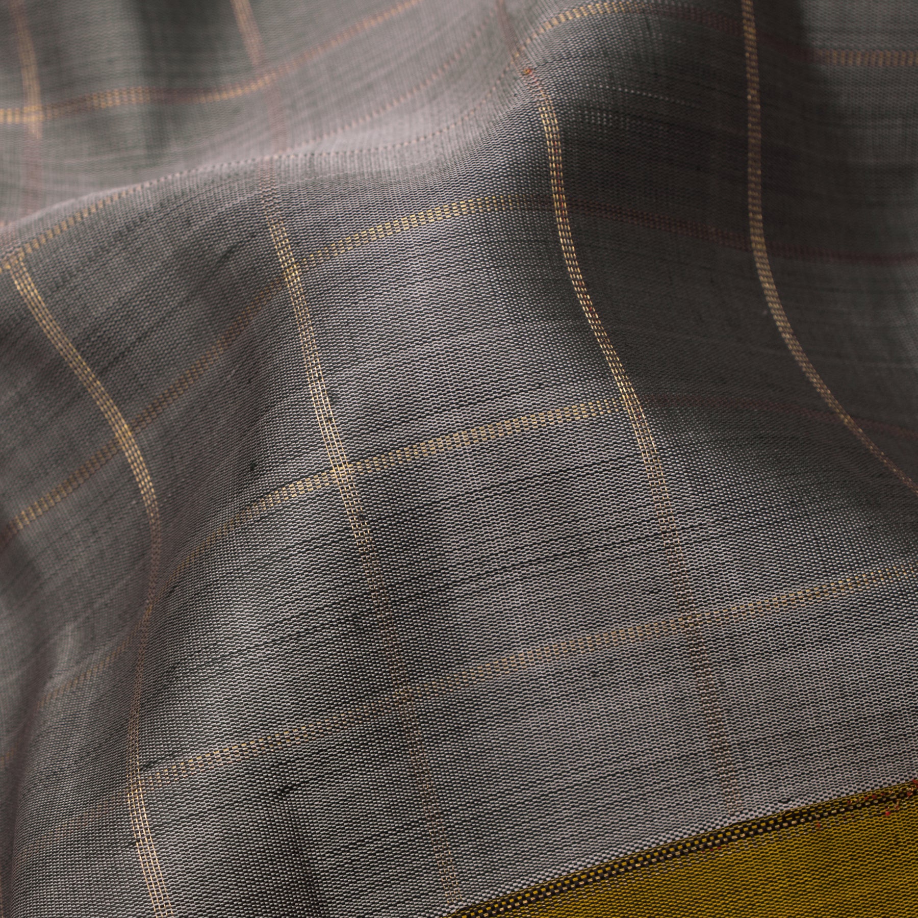 Kanakavalli Kanjivaram Silk Sari 24-599-HS001-00450 - Fabric View
