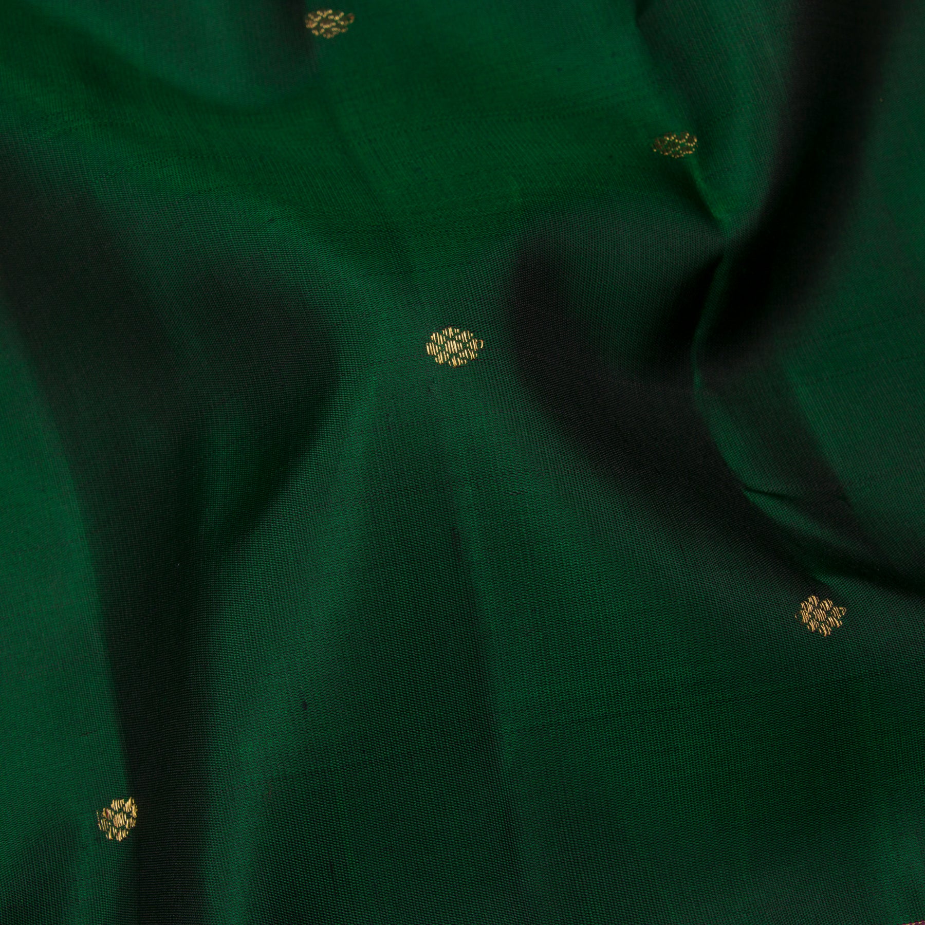 Kanakavalli Kanjivaram Silk Sari 24-599-HS001-00487 - Fabric View