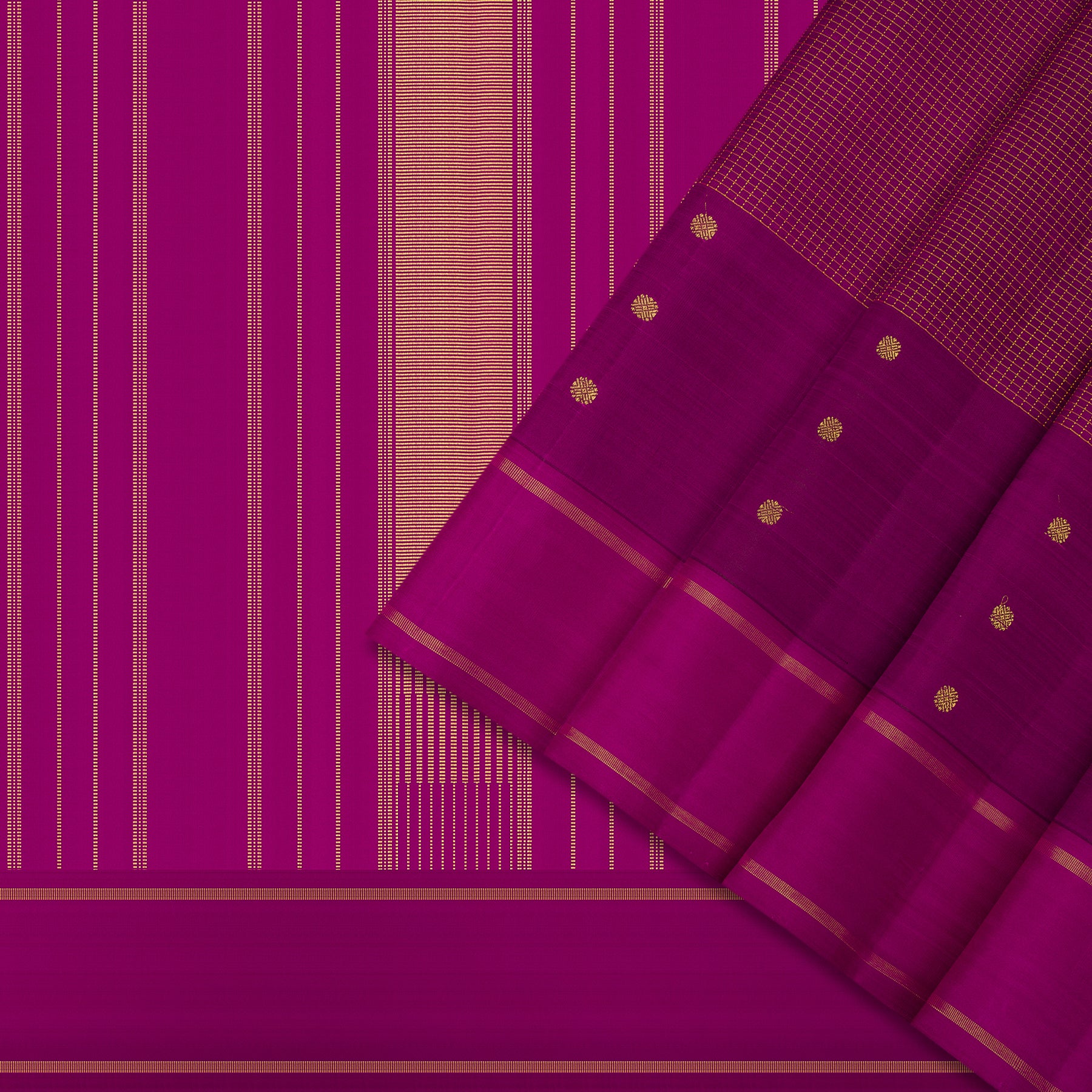 Kanakavalli Kanjivaram Silk Sari 24-599-HS001-01317 - Cover View