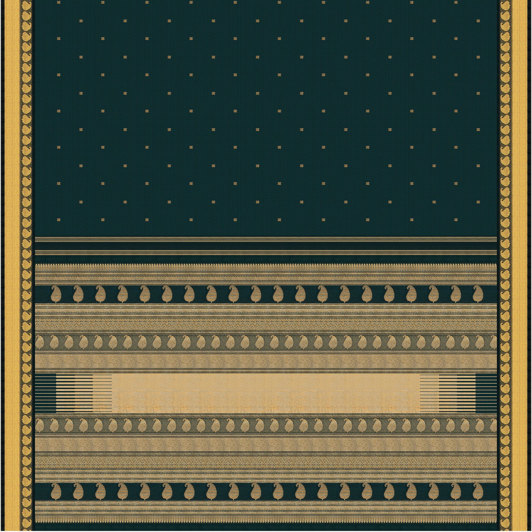 Kanakavalli Kanjivaram Silk Sari 24-599-HS001-02772- Full View 