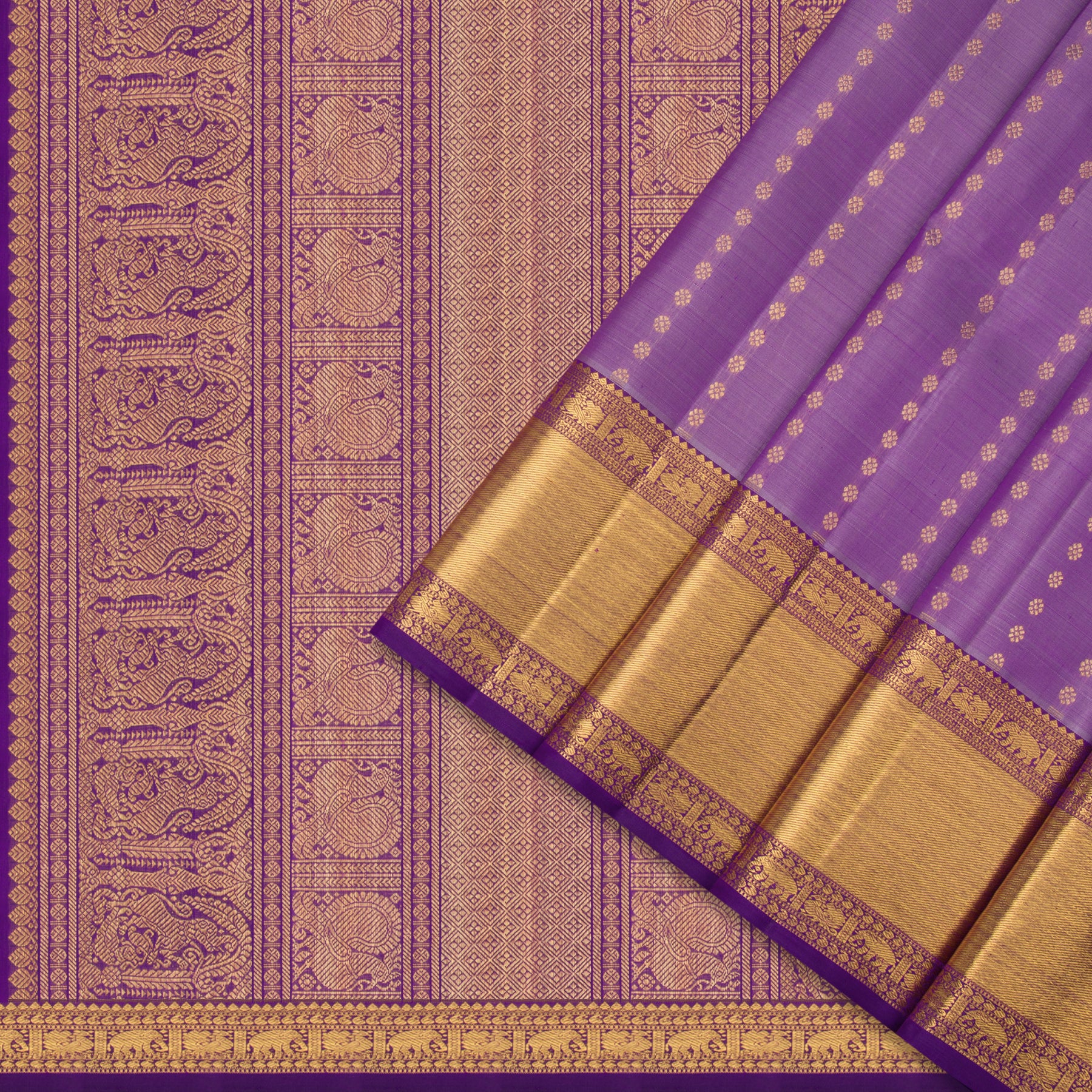 Kanakavalli Kanjivaram Silk Sari 24-599-HS001-02806 - Cover View