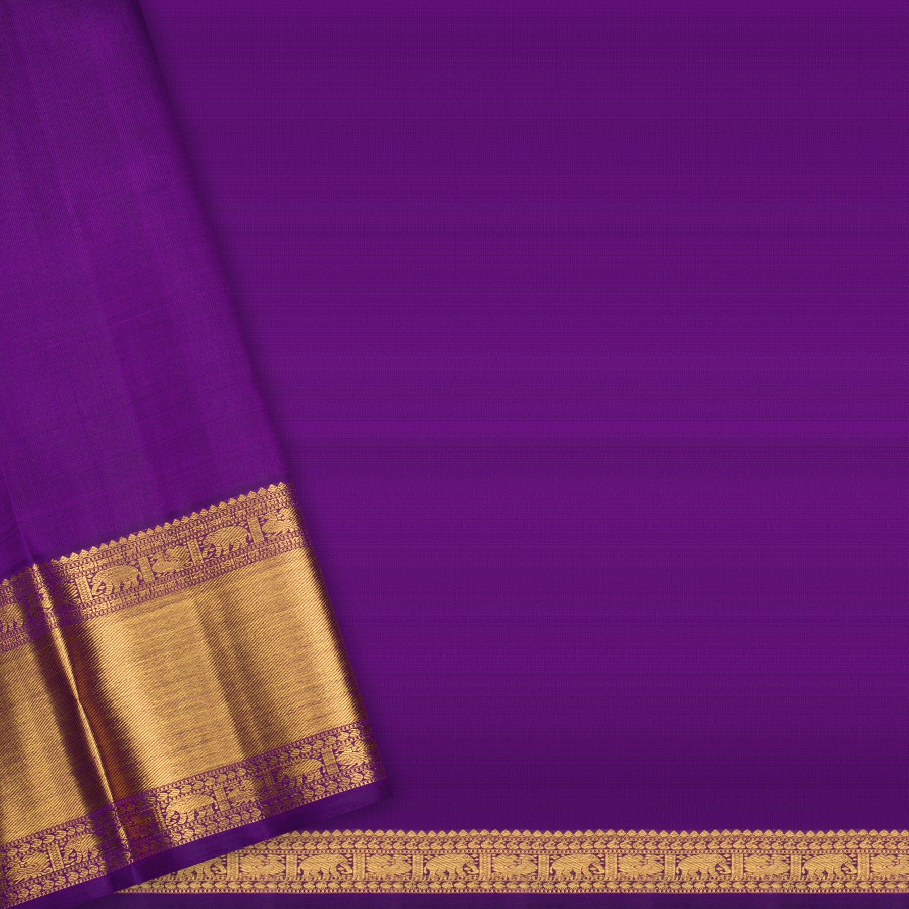 Kanakavalli Kanjivaram Silk Sari 24-599-HS001-02806 - Blouse View