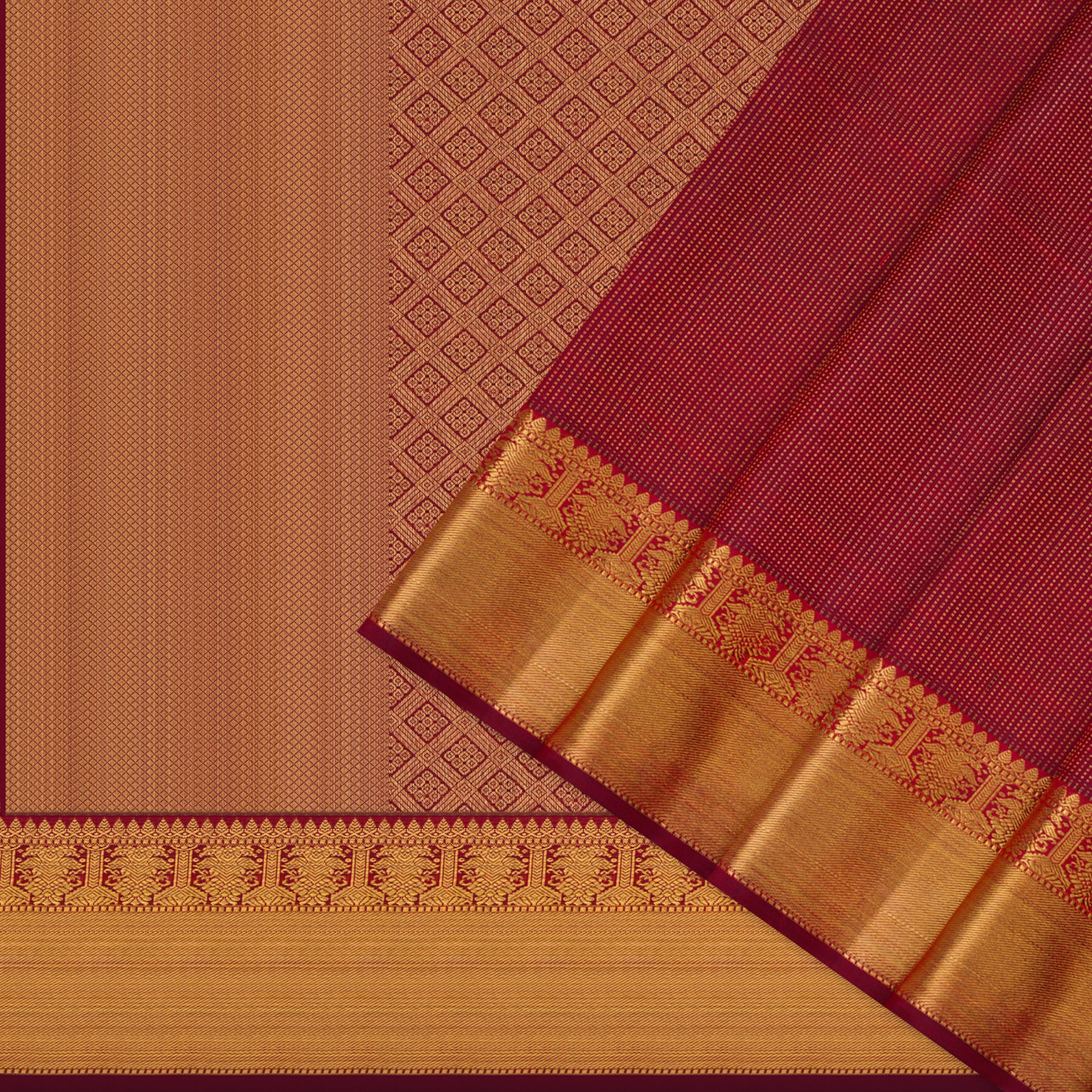 Kanakavalli Kanjivaram Silk Sari 24-599-HS001-02809 - Cover View