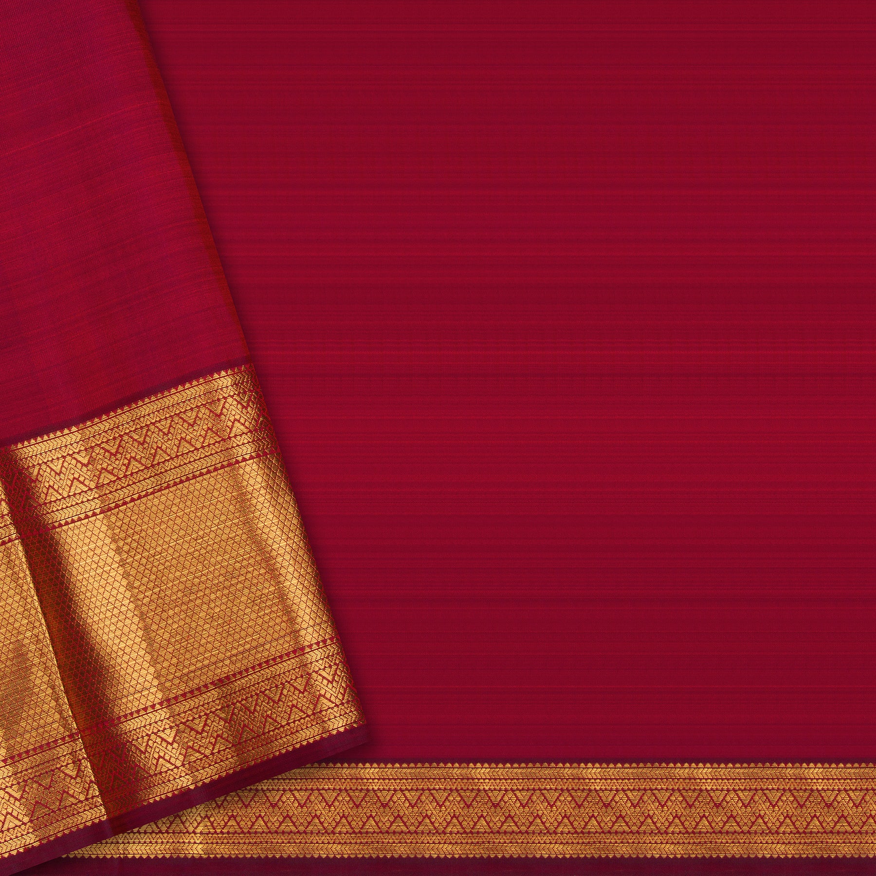 Kanakavalli Kanjivaram Silk Sari 24-599-HS001-02818 - Blouse View