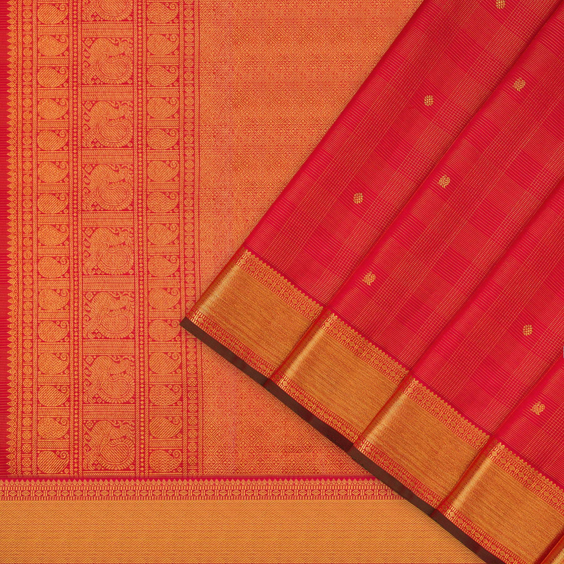 Kanakavalli Kanjivaram Silk Sari 24-599-HS001-02821 - Cover View