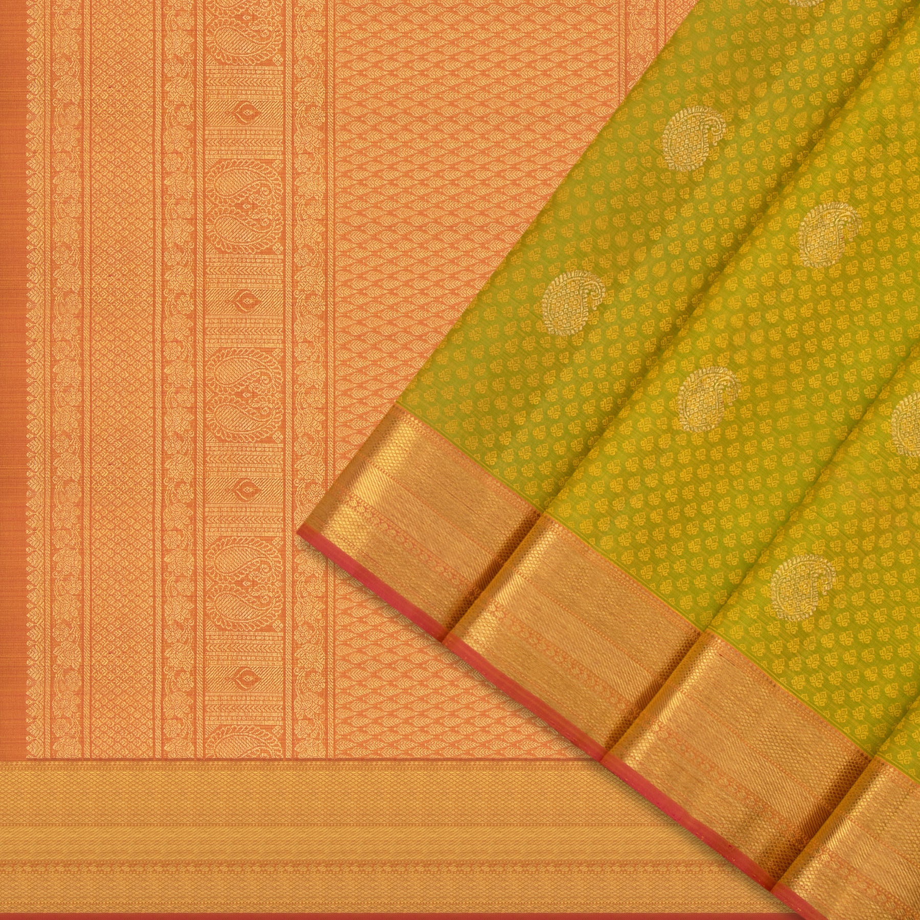 Kanakavalli Kanjivaram Silk Sari 24-599-HS001-03294 - Cover View