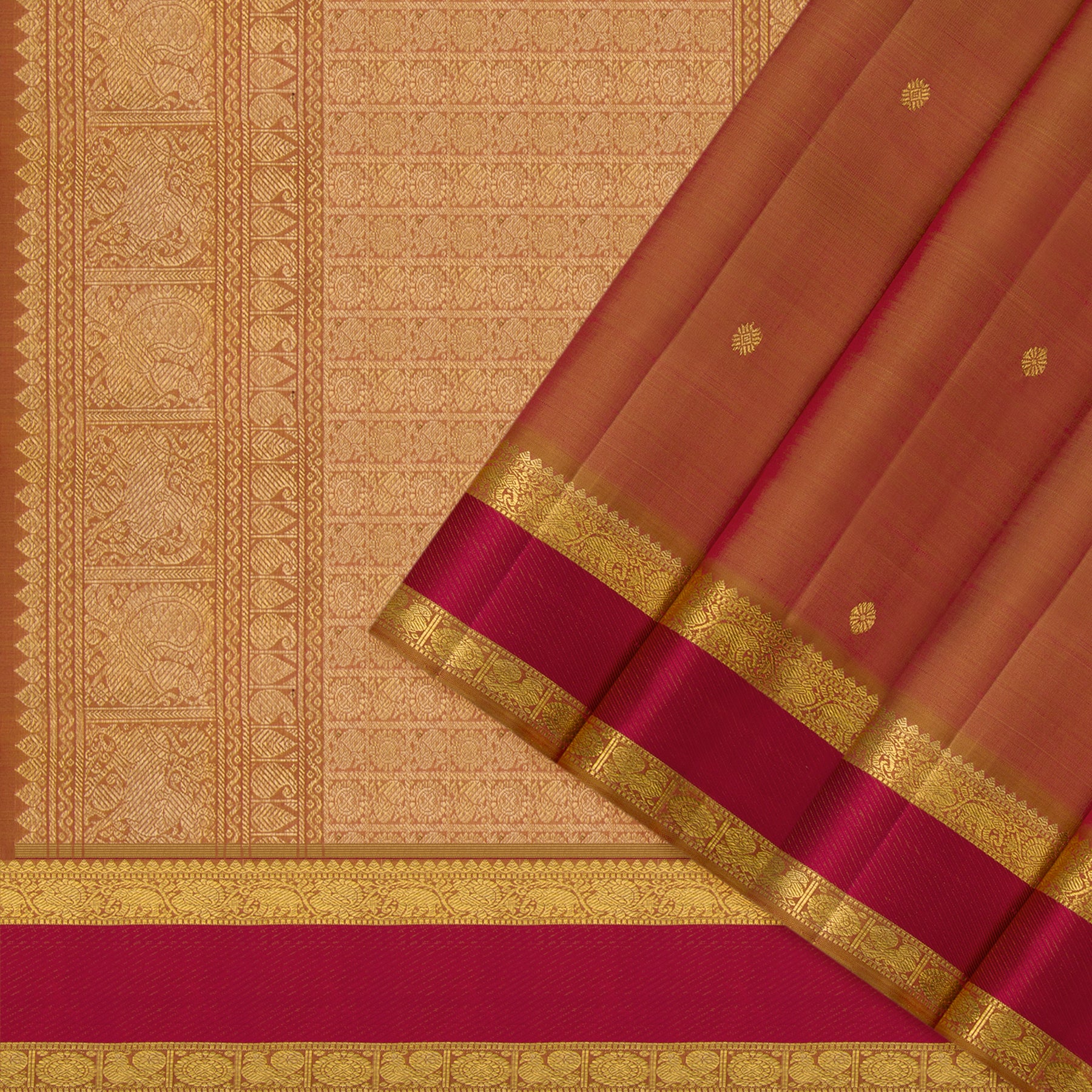 Kanakavalli Kanjivaram Silk Sari 24-599-HS001-03628 - Cover View