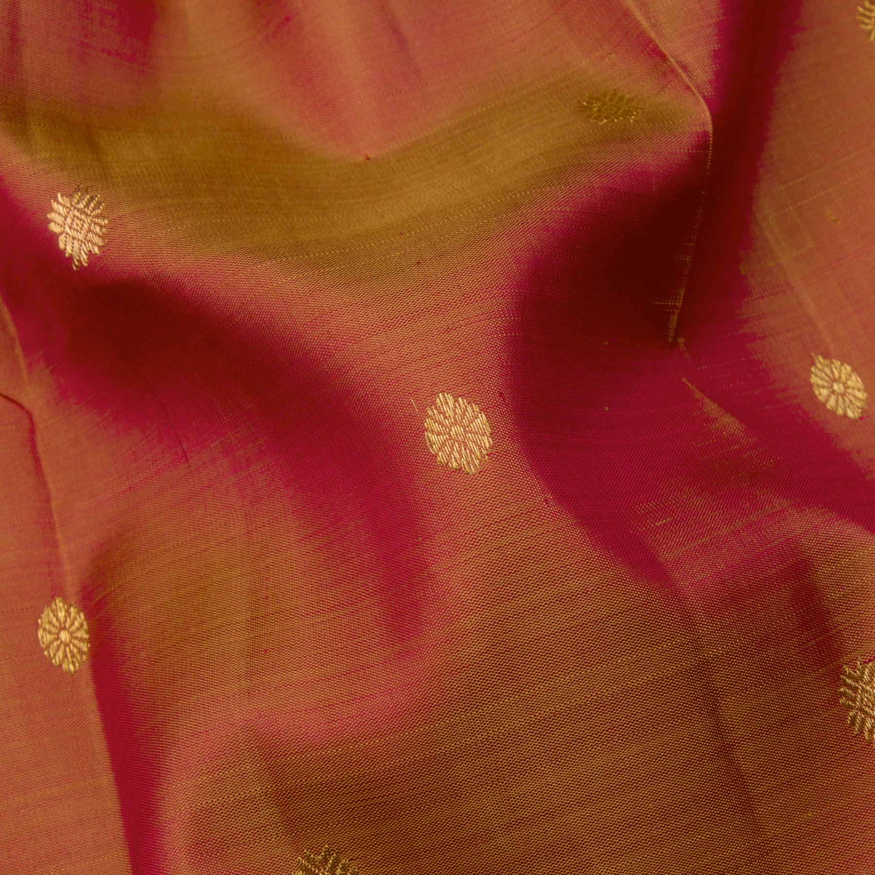 Kanakavalli Kanjivaram Silk Sari 24-599-HS001-03628 - Fabric View