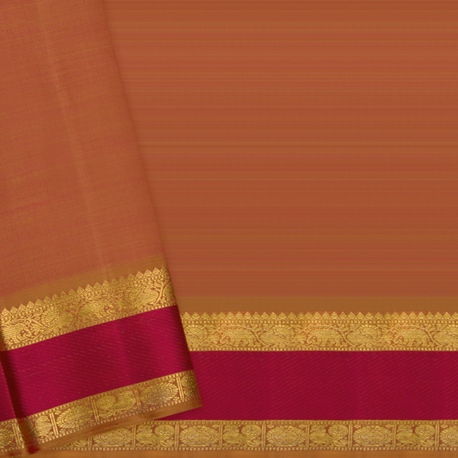 Kanakavalli Kanjivaram Silk Sari 24-599-HS001-03628 - Blouse View