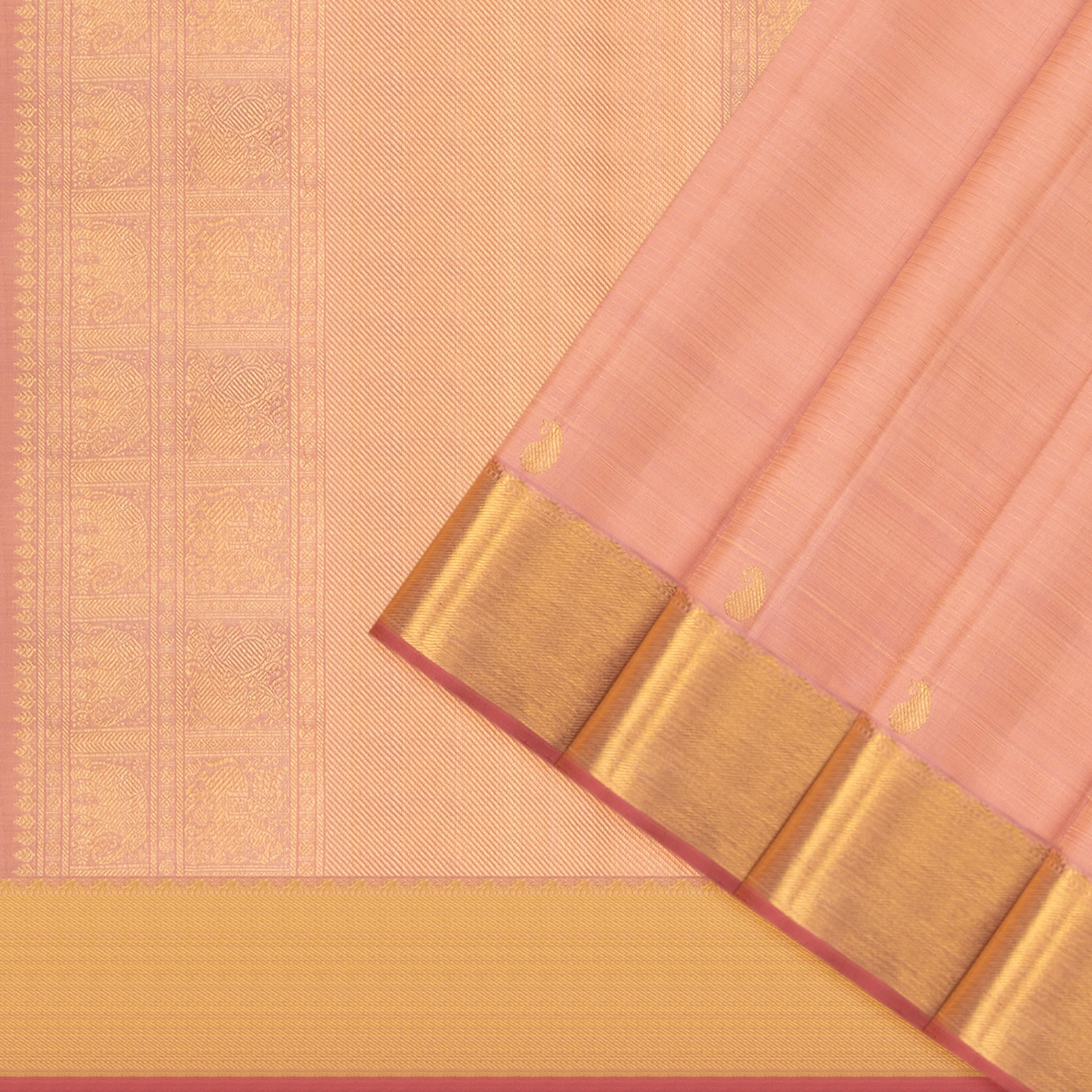 Kanakavalli Kanjivaram Silk Sari 24-599-HS001-03666 - Cover View