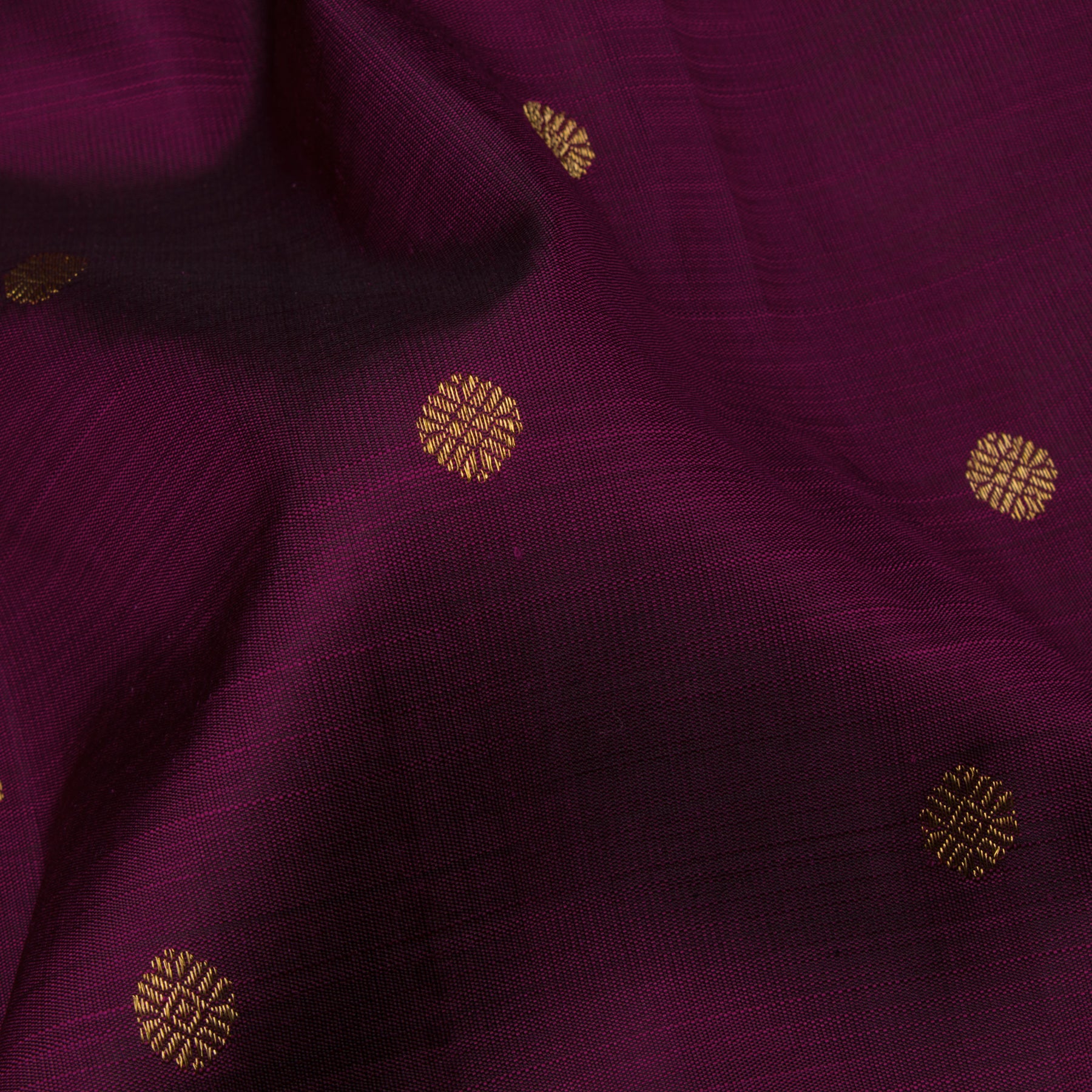 Kanakavalli Kanjivaram Silk Sari 24-599-HS001-03915 - Fabric View