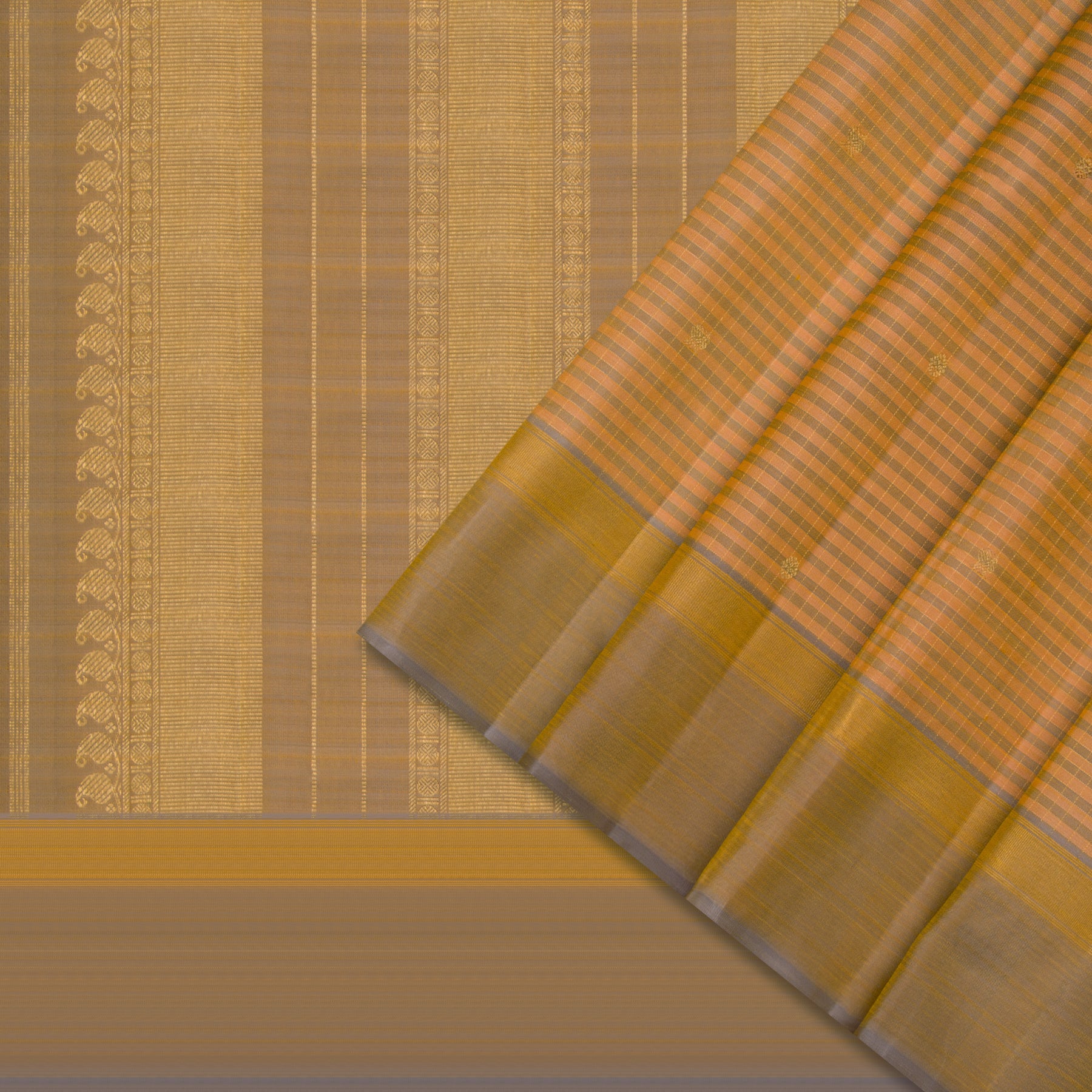 Kanakavalli Kanjivaram Silk Sari 24-599-HS001-04174 - Cover View