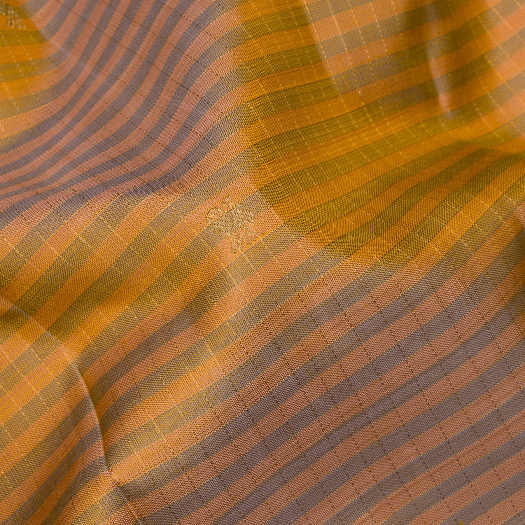 Kanakavalli Kanjivaram Silk Sari 24-599-HS001-04174 - Fabric View