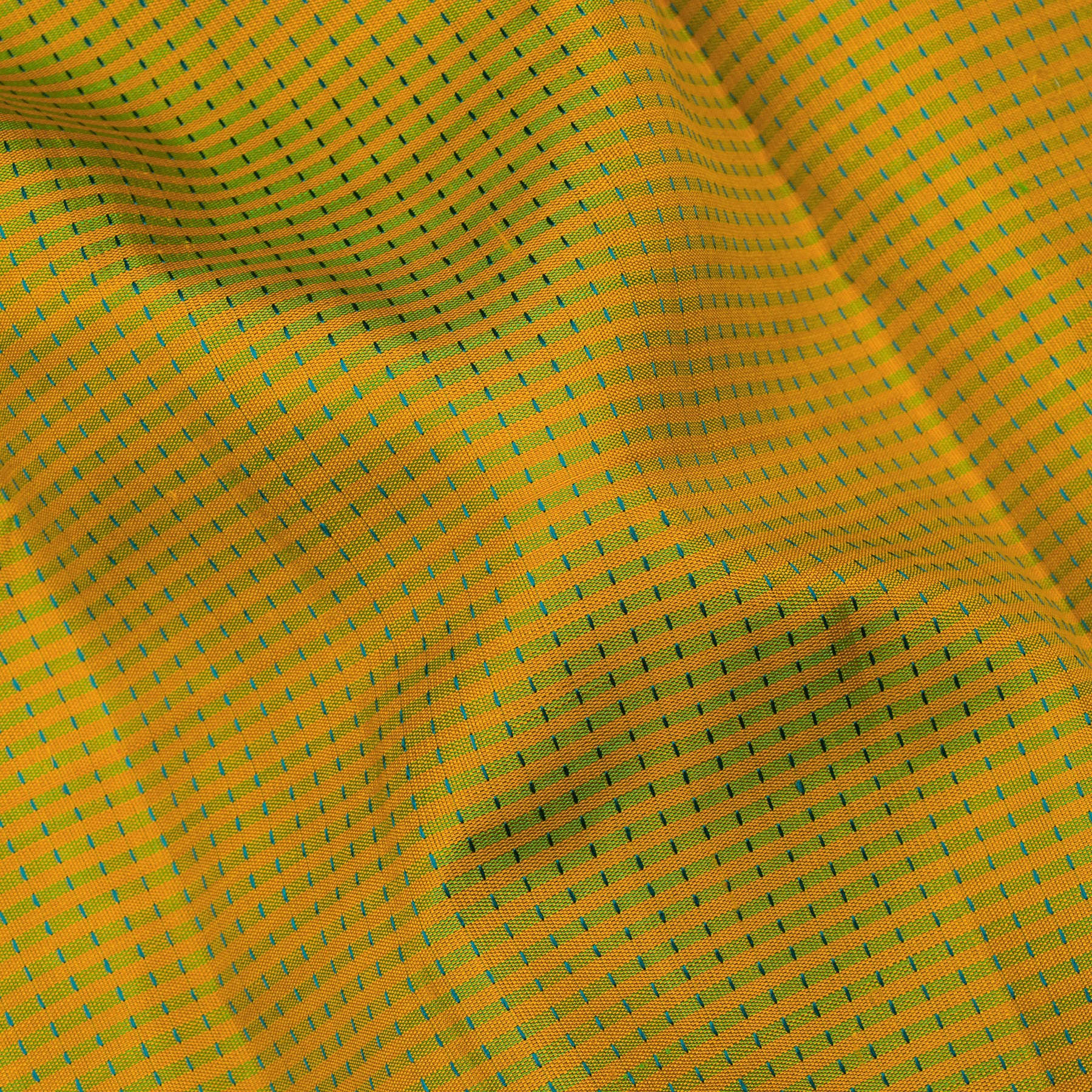 Kanakavalli Kanjivaram Silk Sari 24-599-HS001-04177 - Fabric View