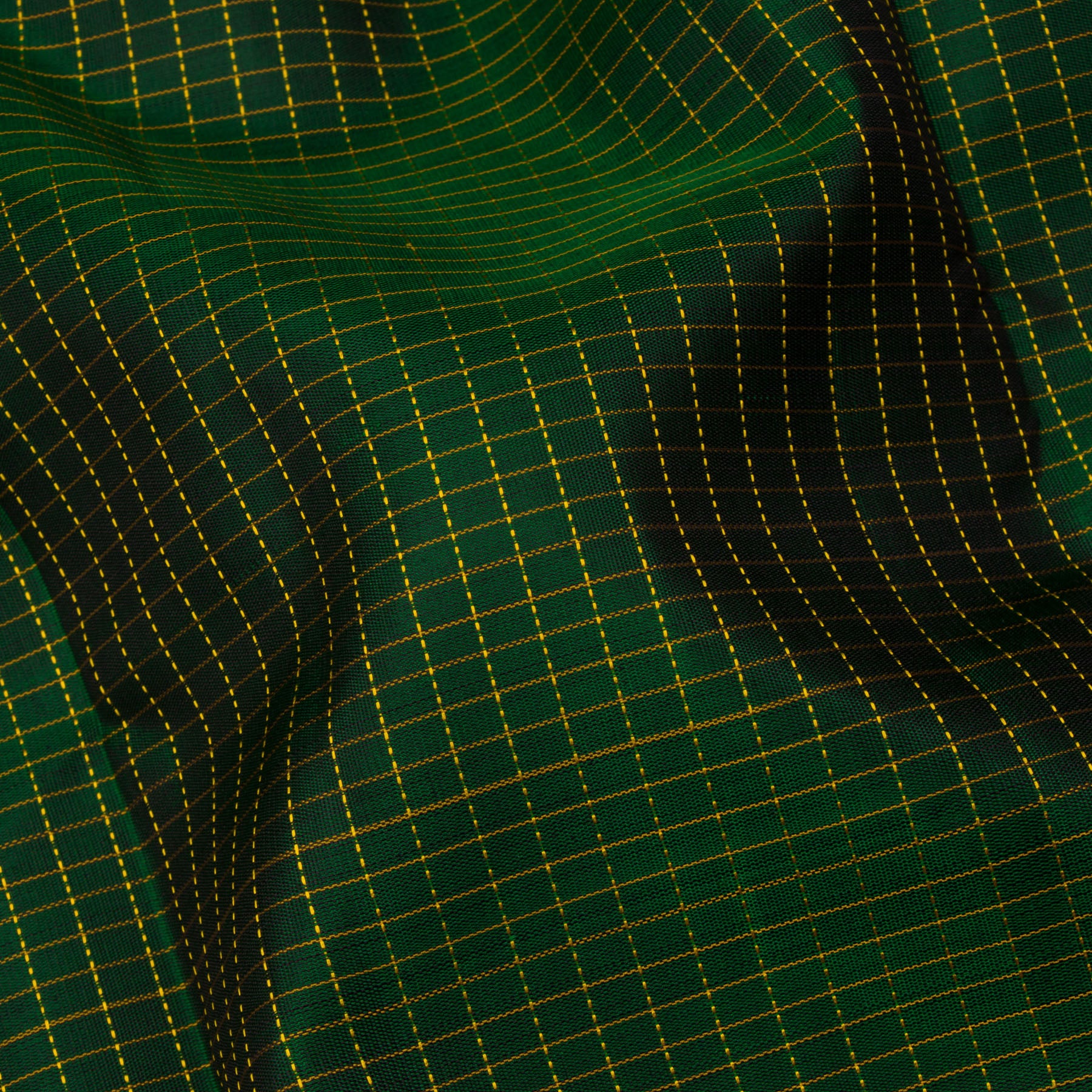 Kanakavalli Kanjivaram Silk Sari 24-599-HS001-04184 - Fabric View