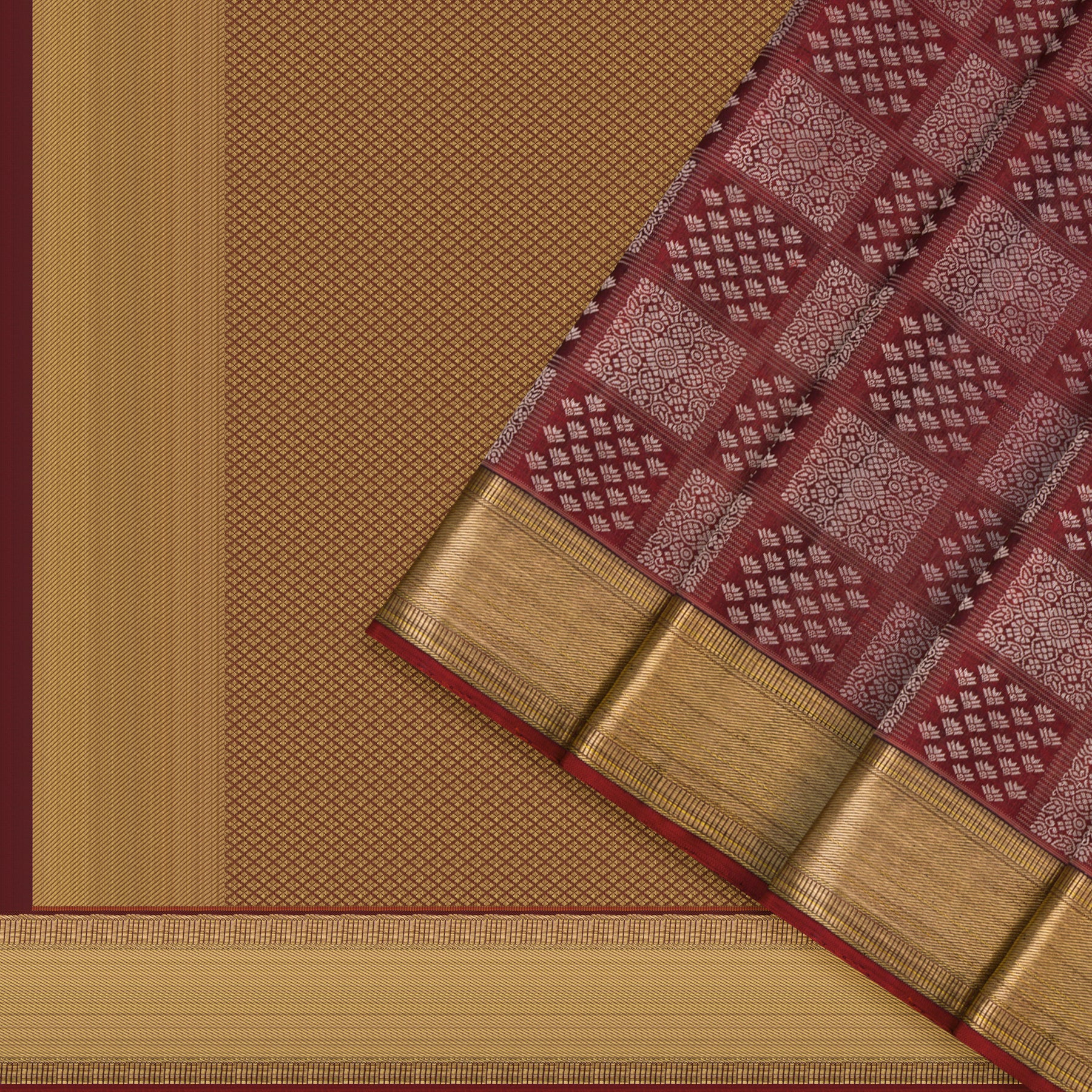 Kanakavalli Kanjivaram Silk Sari 24-599-HS001-06441 - Cover View