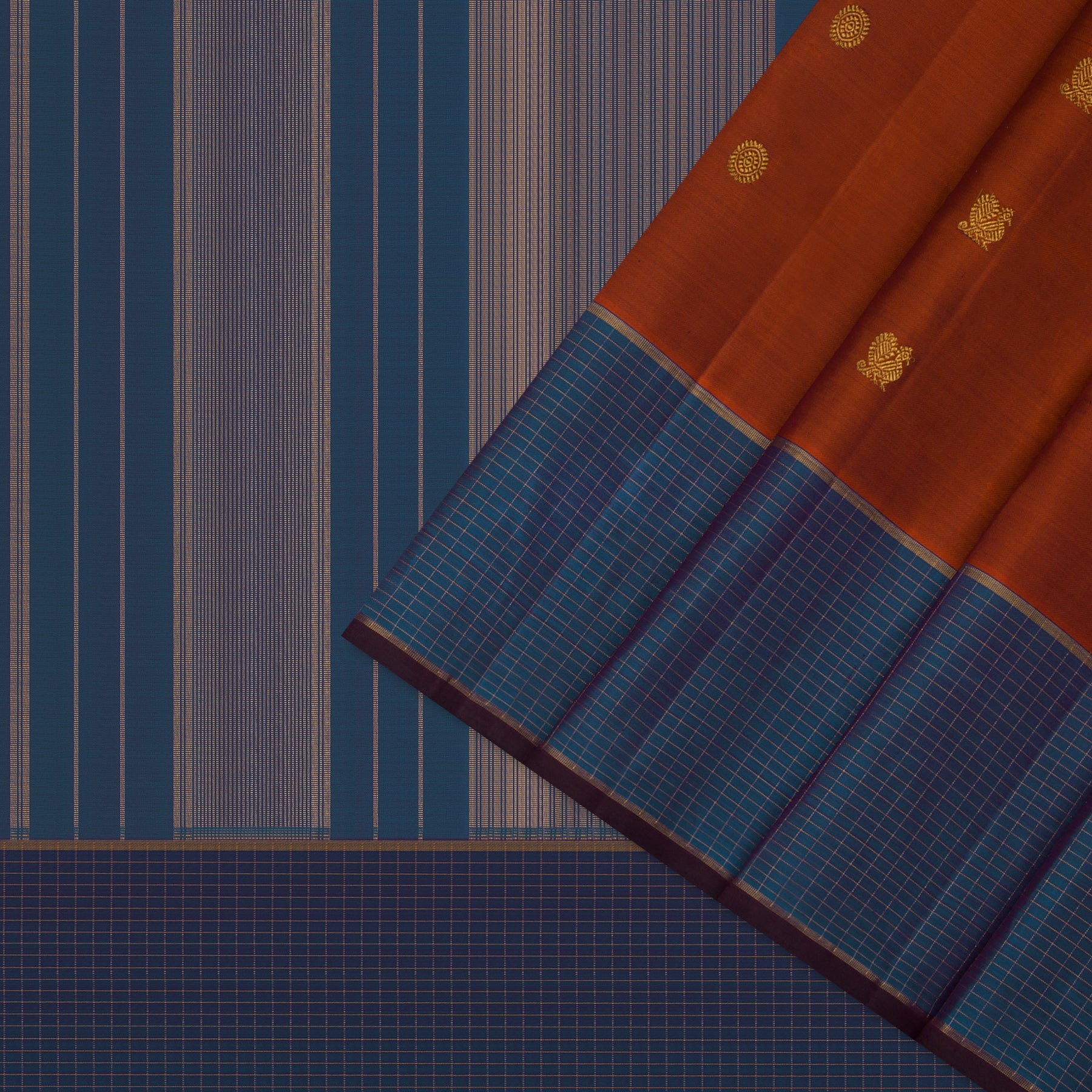 Kanakavalli Kanjivaram Silk Sari 24-599-HS001-06480 - Cover View