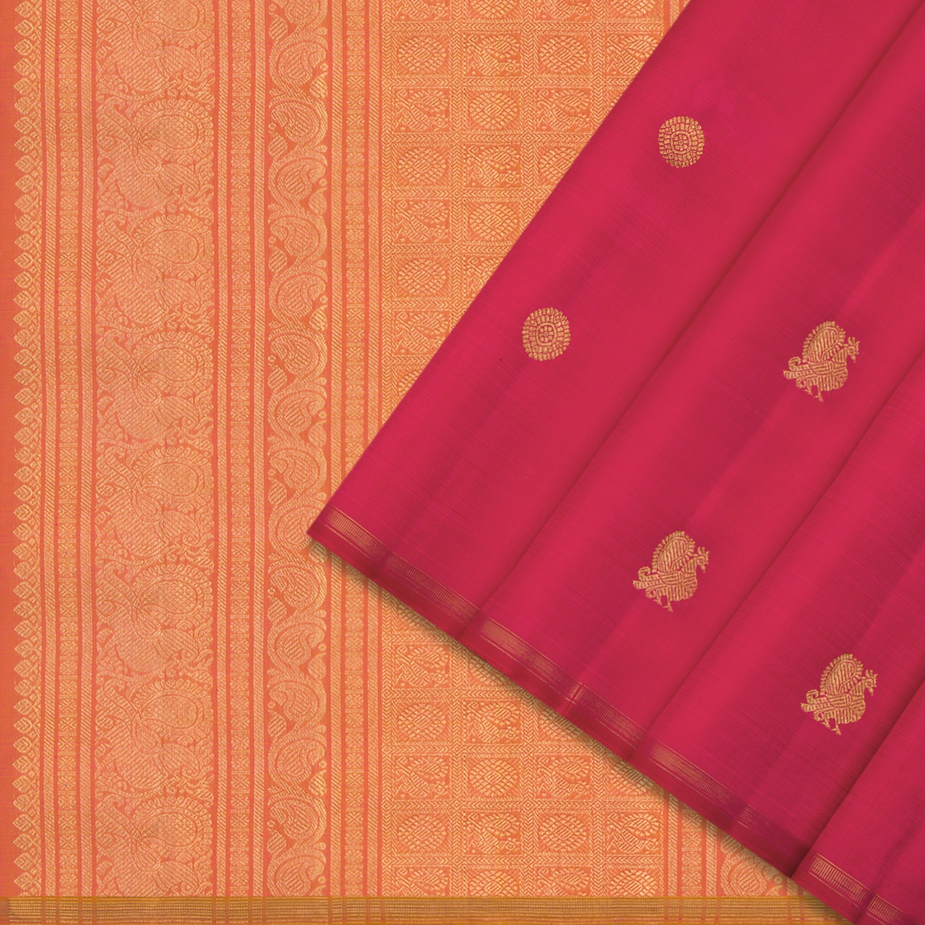 Kanakavalli Kanjivaram Silk Sari 24-599-HS001-07317 - Cover View