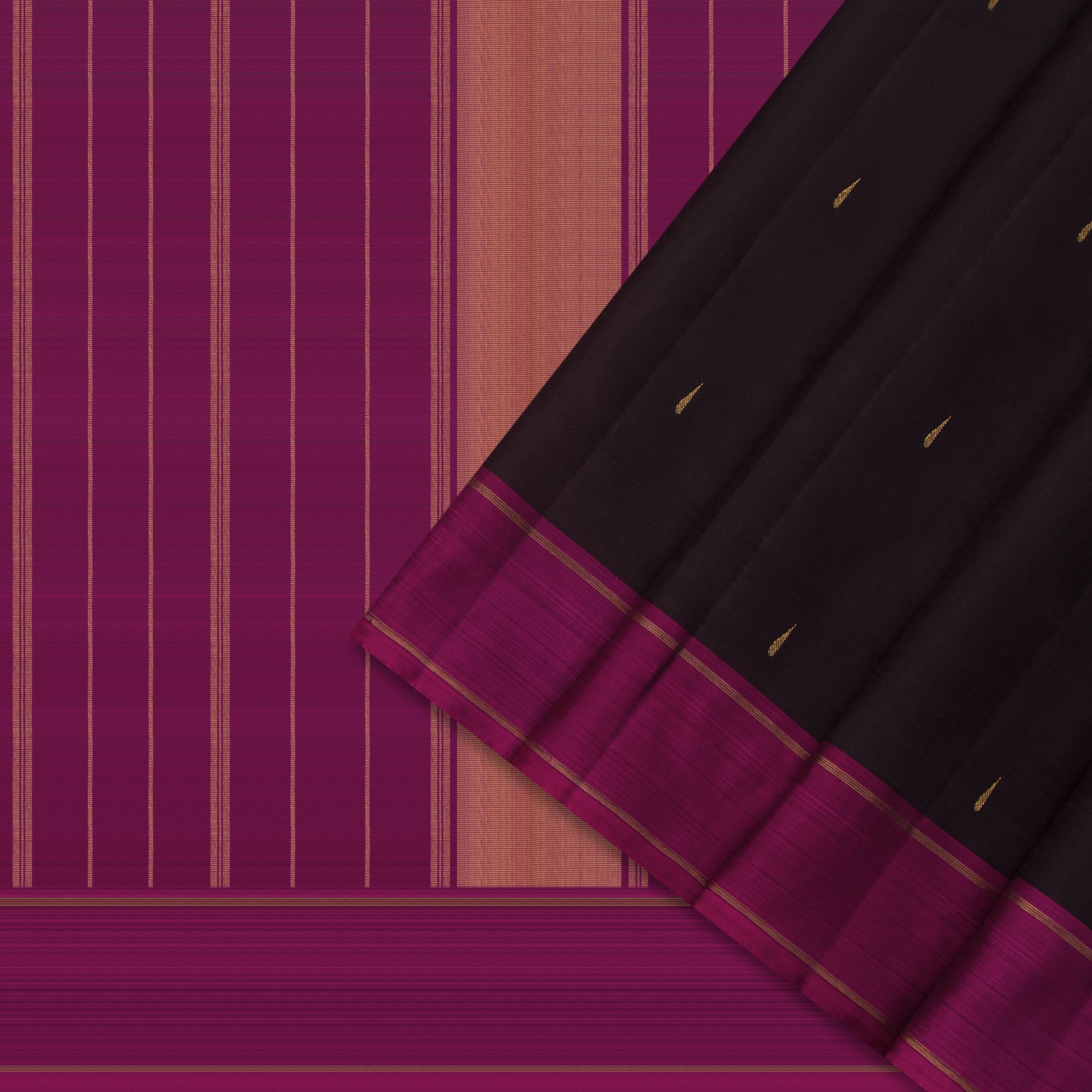 Kanakavalli Kanjivaram Silk Sari 24-599-HS001-08240 - Cover View