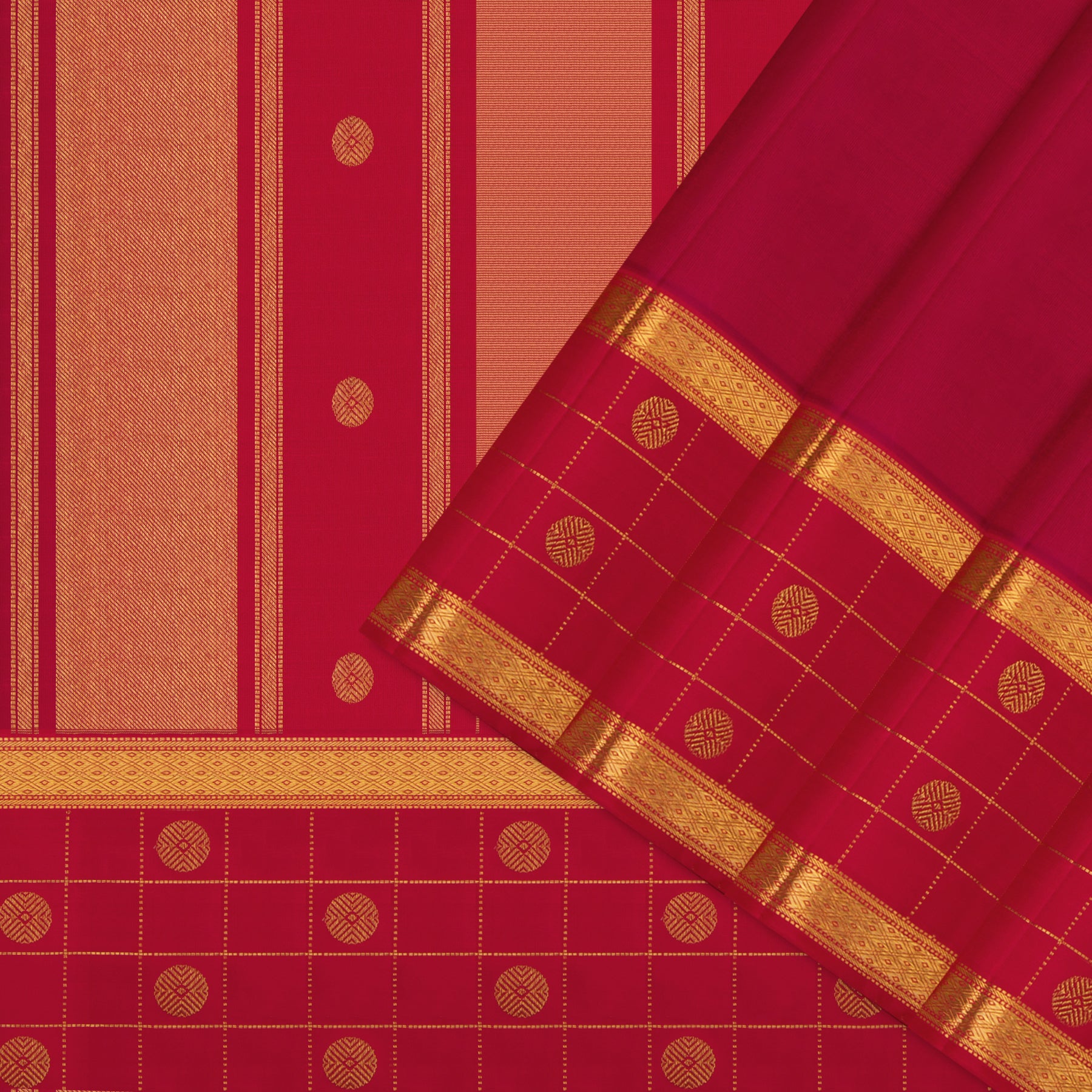 Kanakavalli Kanjivaram Silk Sari 24-599-HS001-08249 - Cover View