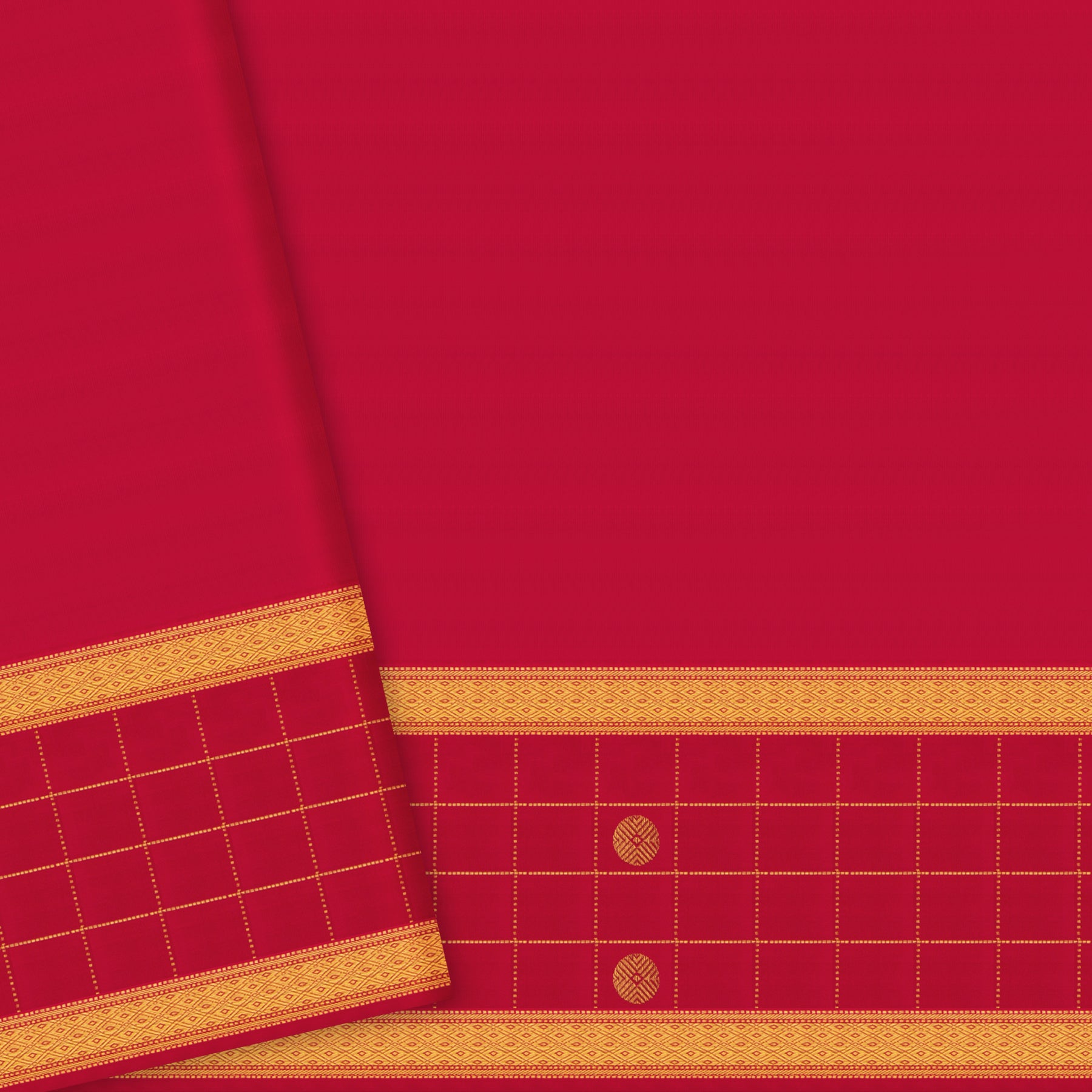 Kanakavalli Kanjivaram Silk Sari 24-599-HS001-08249 - Blouse View