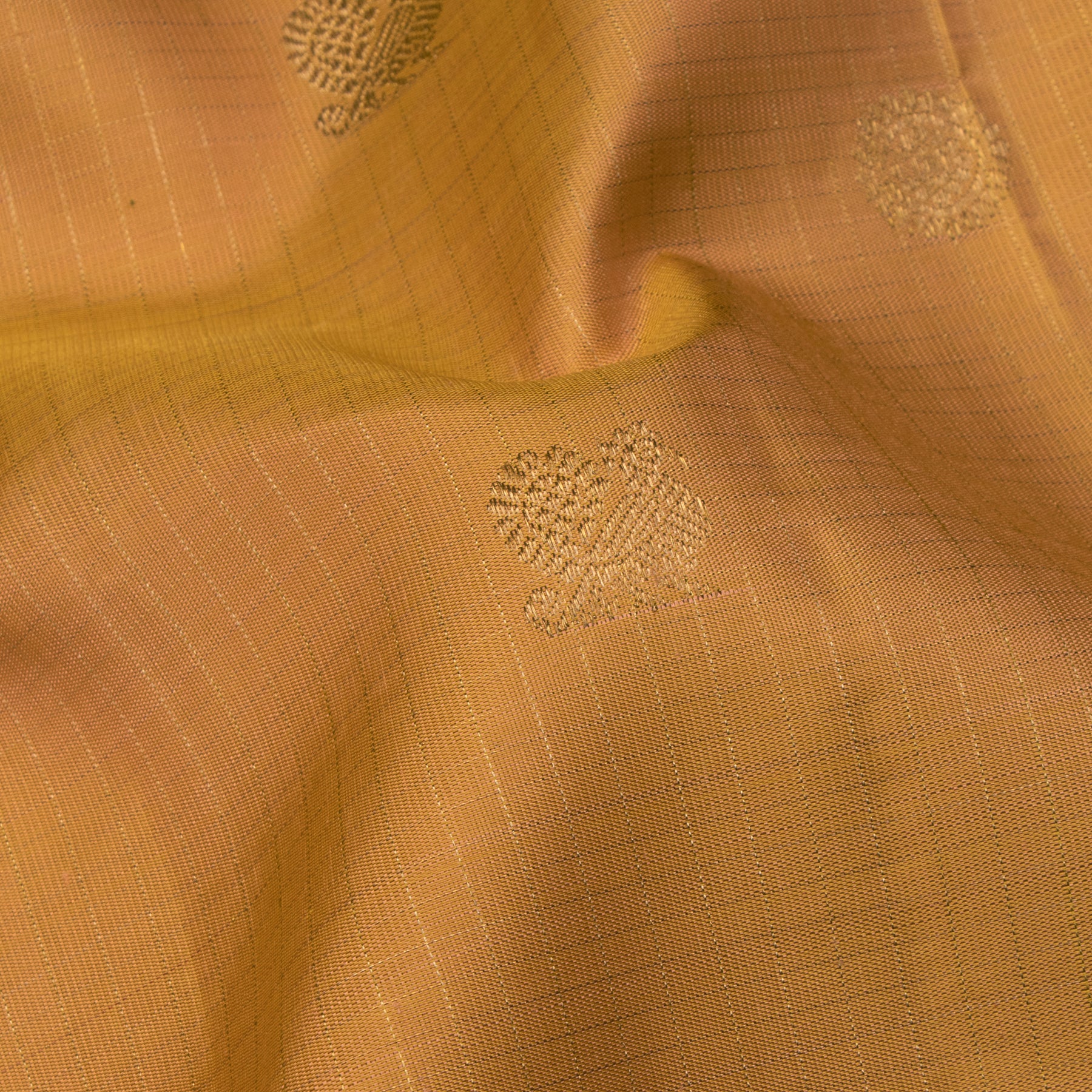 Kanakavalli Kanjivaram Silk Sari 24-599-HS001-08252 - Fabric View