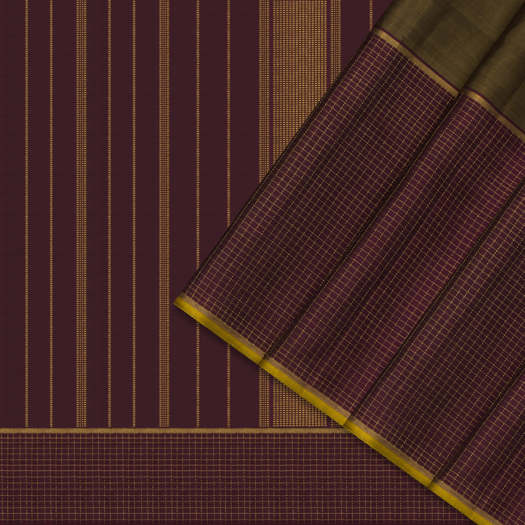 Kanakavalli Kanjivaram Silk Sari 24-599-HS001-08265 - Cover View