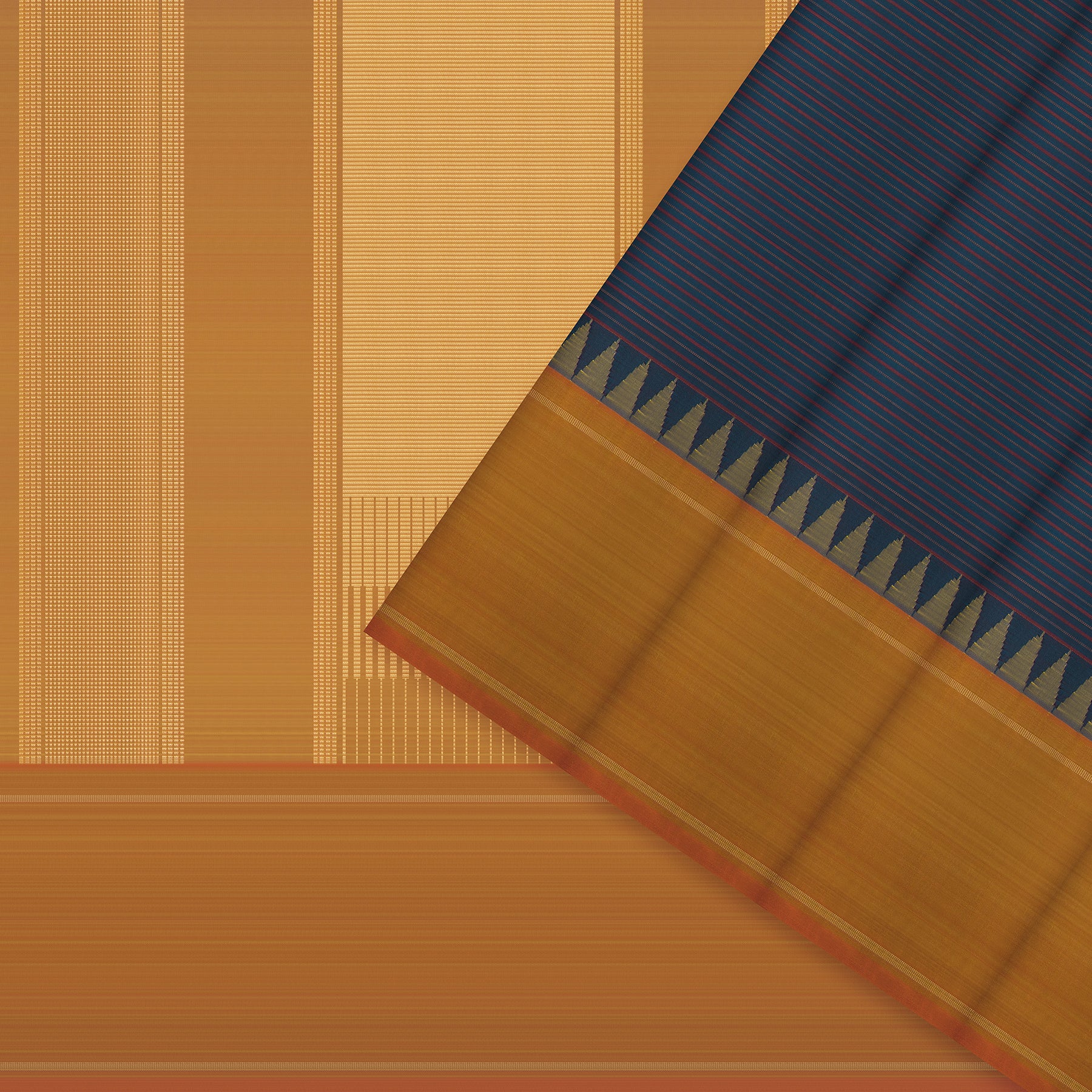 Kanakavalli Kanjivaram Silk Sari 24-599-HS001-08271 - Cover View