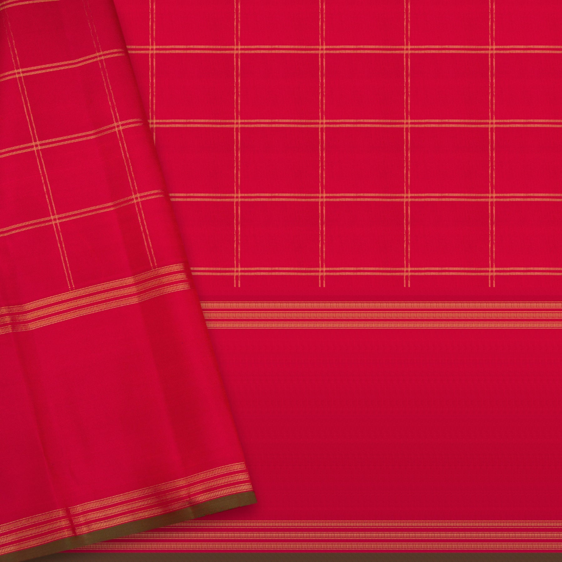 Kanakavalli Kanjivaram Silk Sari 24-599-HS001-08281 - Blouse View