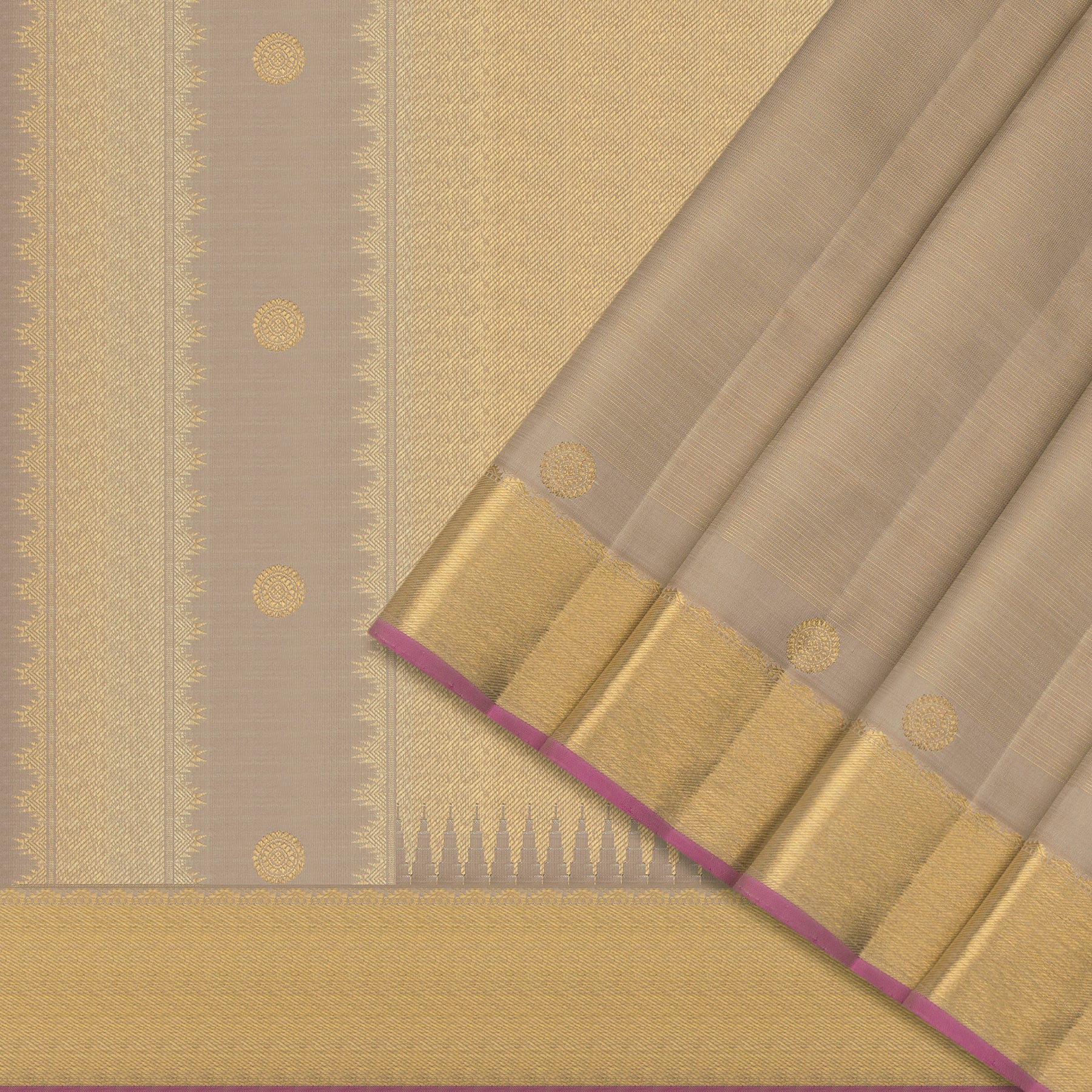 Kanakavalli Kanjivaram Silk Sari 24-599-HS001-08283 - Cover View