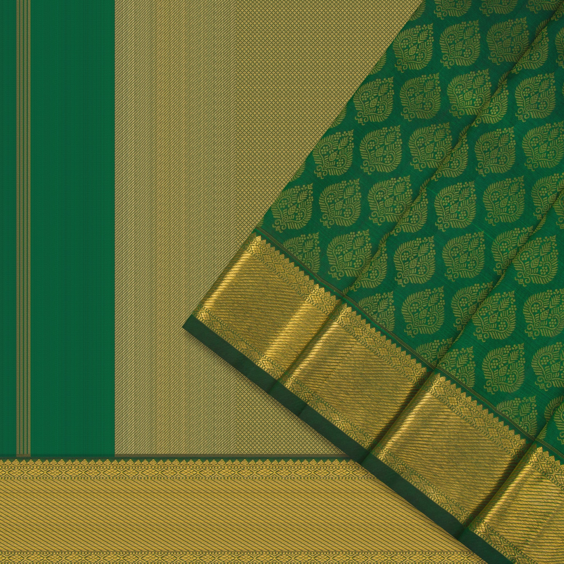 Kanakavalli Kanjivaram Silk Sari 24-599-HS001-08290 - Cover View