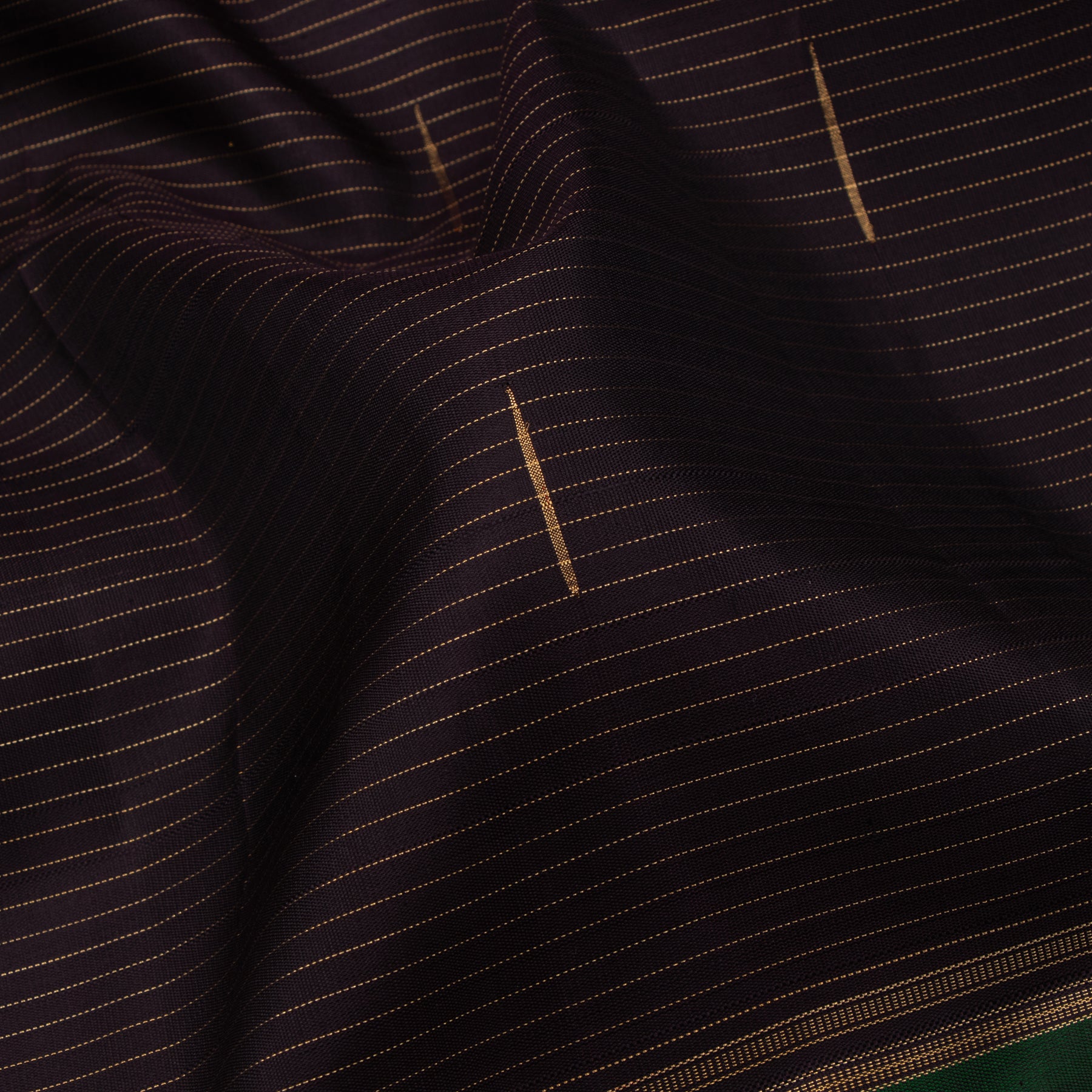 Kanakavalli Kanjivaram Silk Sari 24-599-HS001-08307 - Fabric View