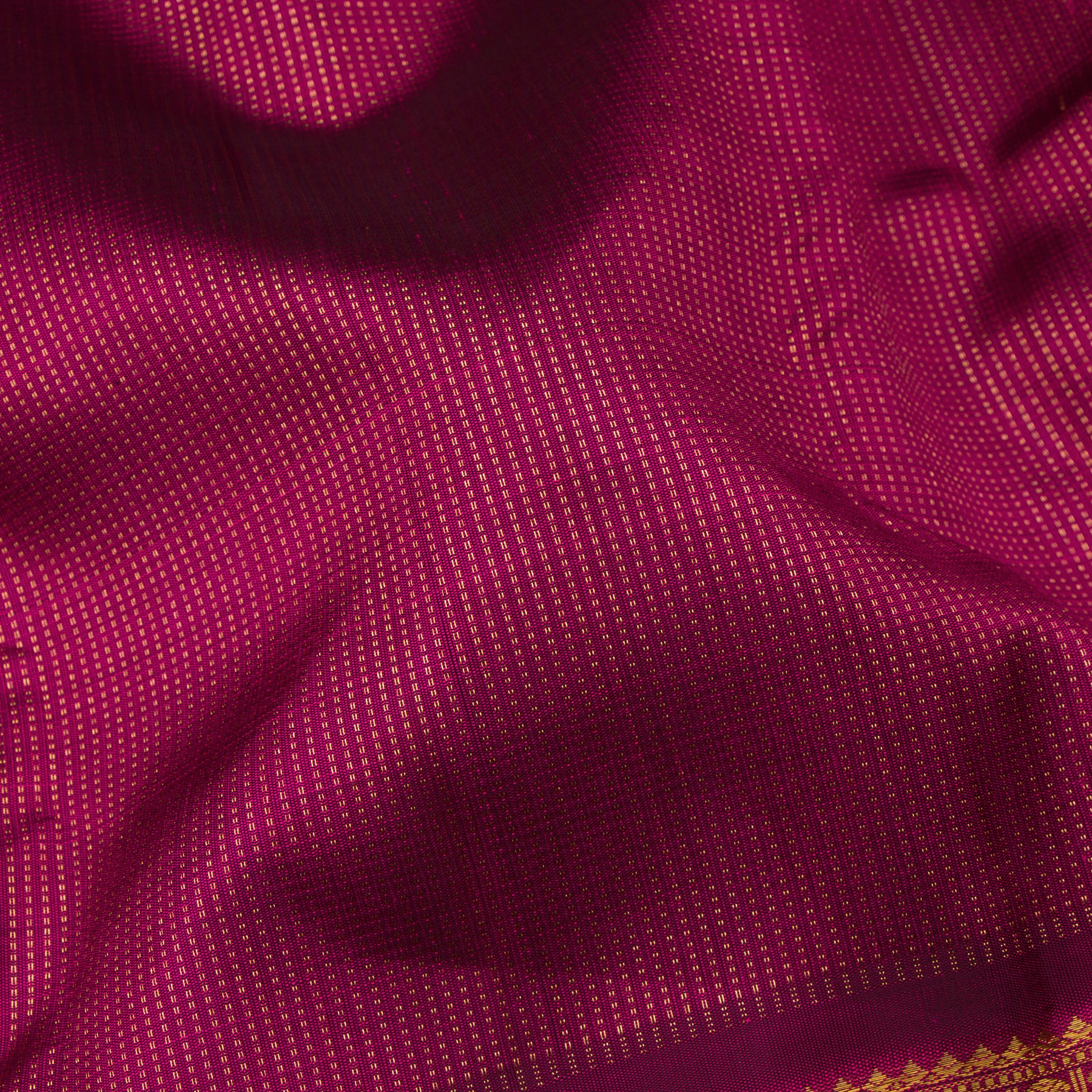 Kanakavalli Kanjivaram Silk Sari 24-599-HS001-08308 - Fabric View