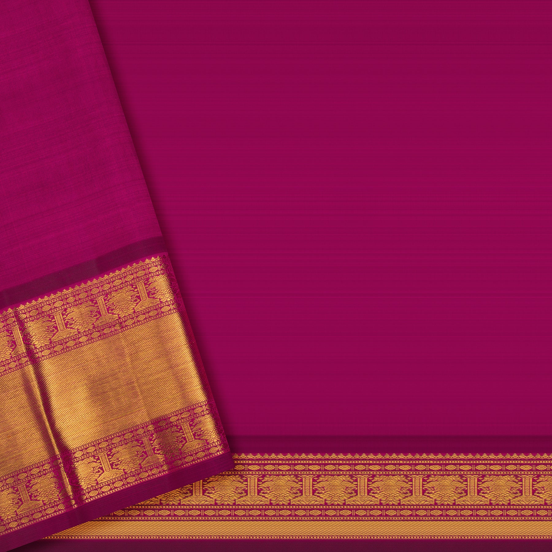 Kanakavalli Kanjivaram Silk Sari 24-599-HS001-08308 - Blouse View