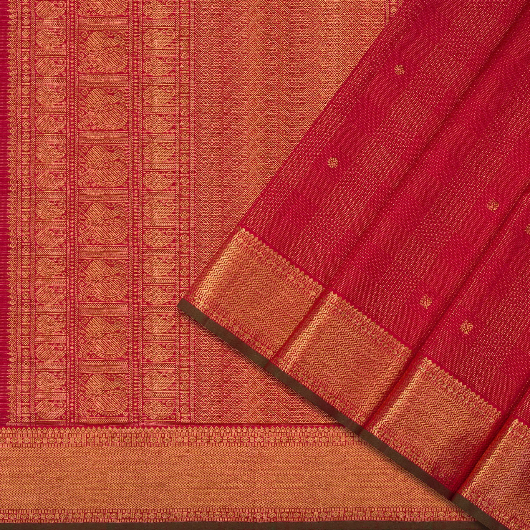 Kanakavalli Kanjivaram Silk Sari 24-599-HS001-08326 - Cover View