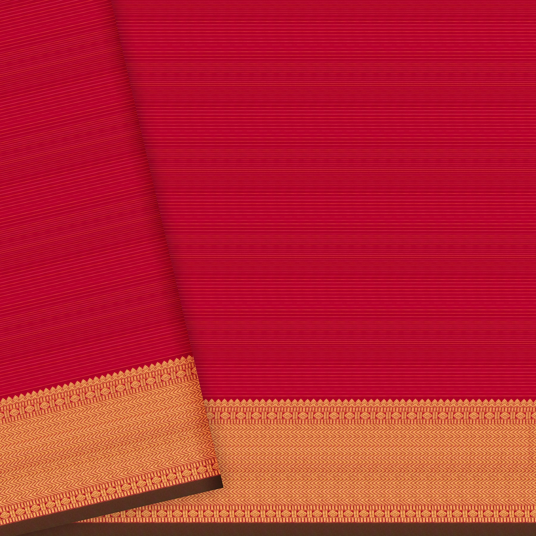 Kanakavalli Kanjivaram Silk Sari 24-599-HS001-08326 - Blouse View