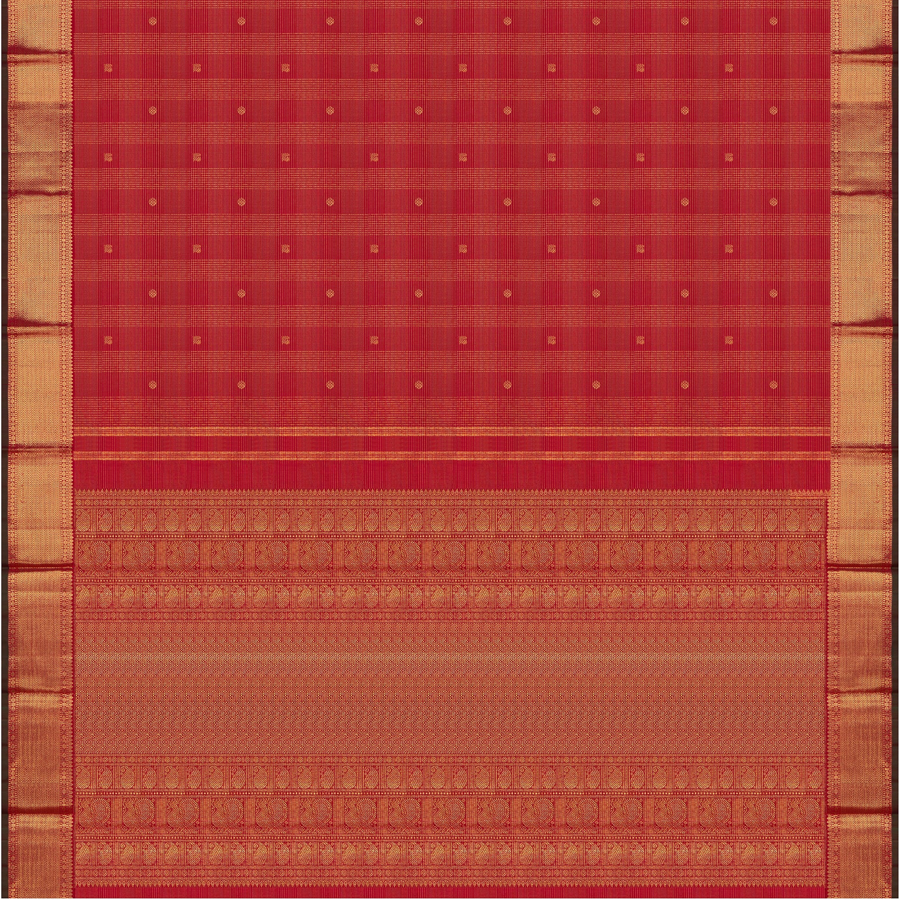 Kanakavalli Kanjivaram Silk Sari 24-599-HS001-08326 - Full View