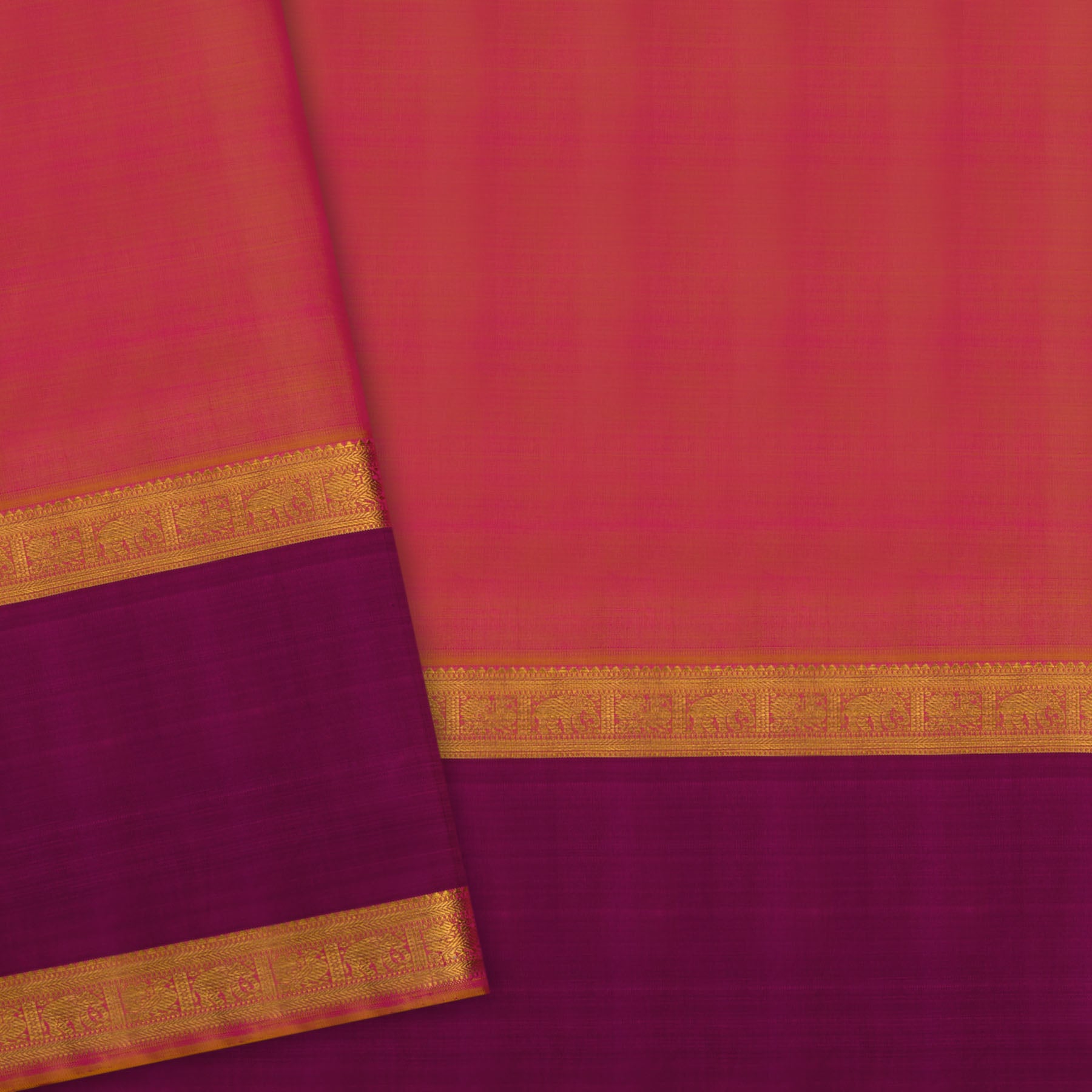 Kanakavalli Kanjivaram Silk Sari 24-599-HS001-08333 - Blouse View