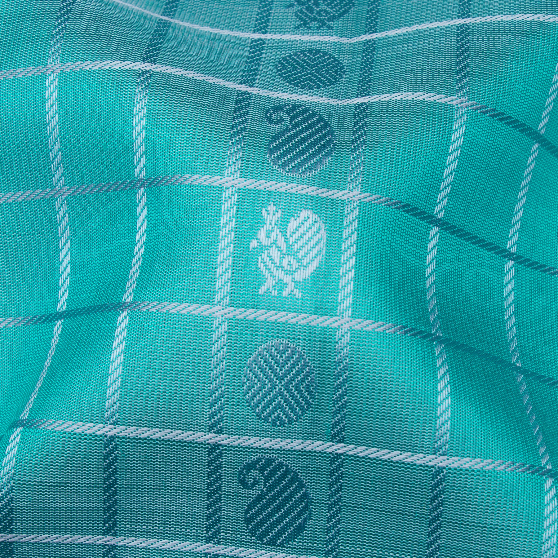 Kanakavalli Kanjivaram Silk Sari 24-599-HS001-08336 - Fabric View