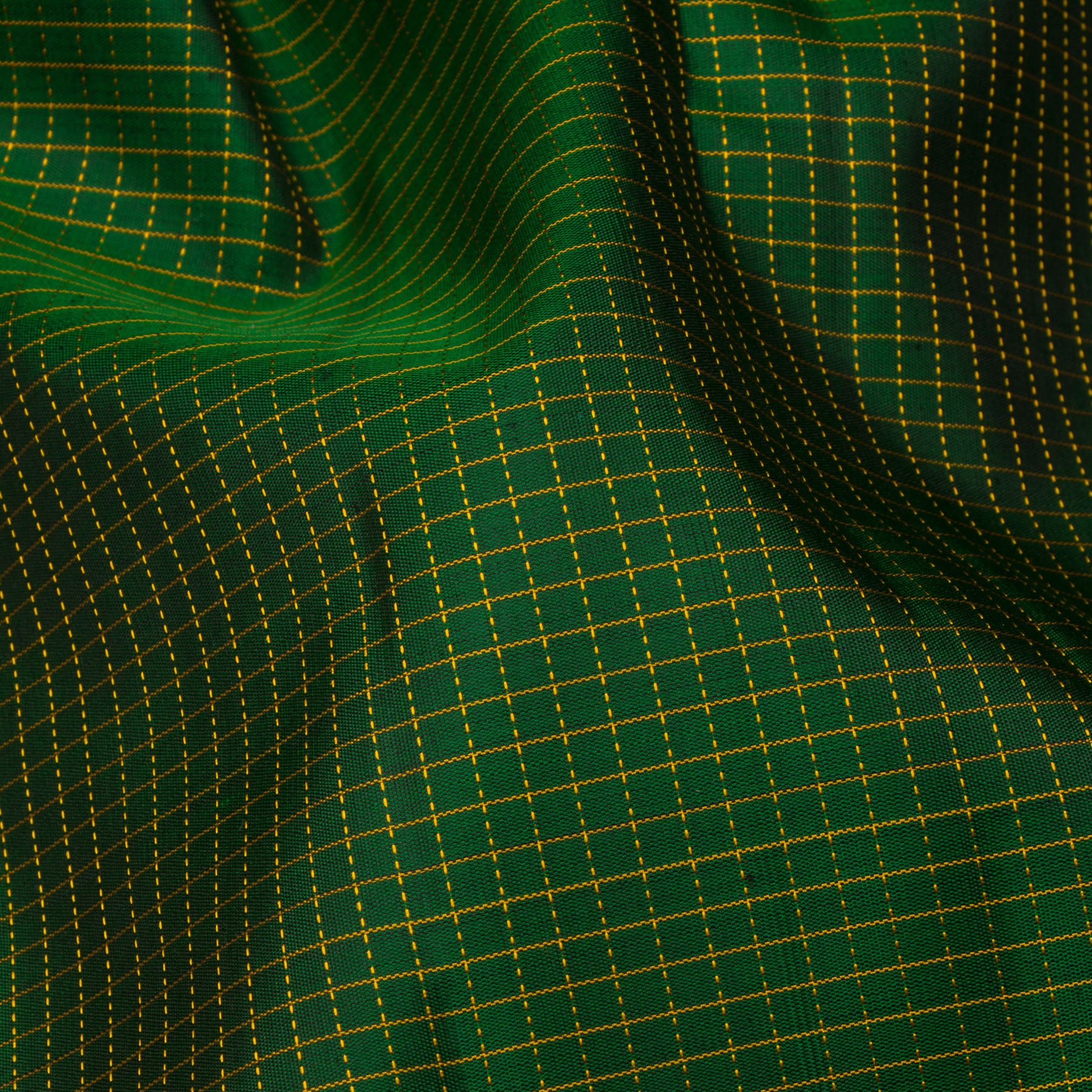 Kanakavalli Kanjivaram Silk Sari 24-599-HS001-08654 - Fabric View