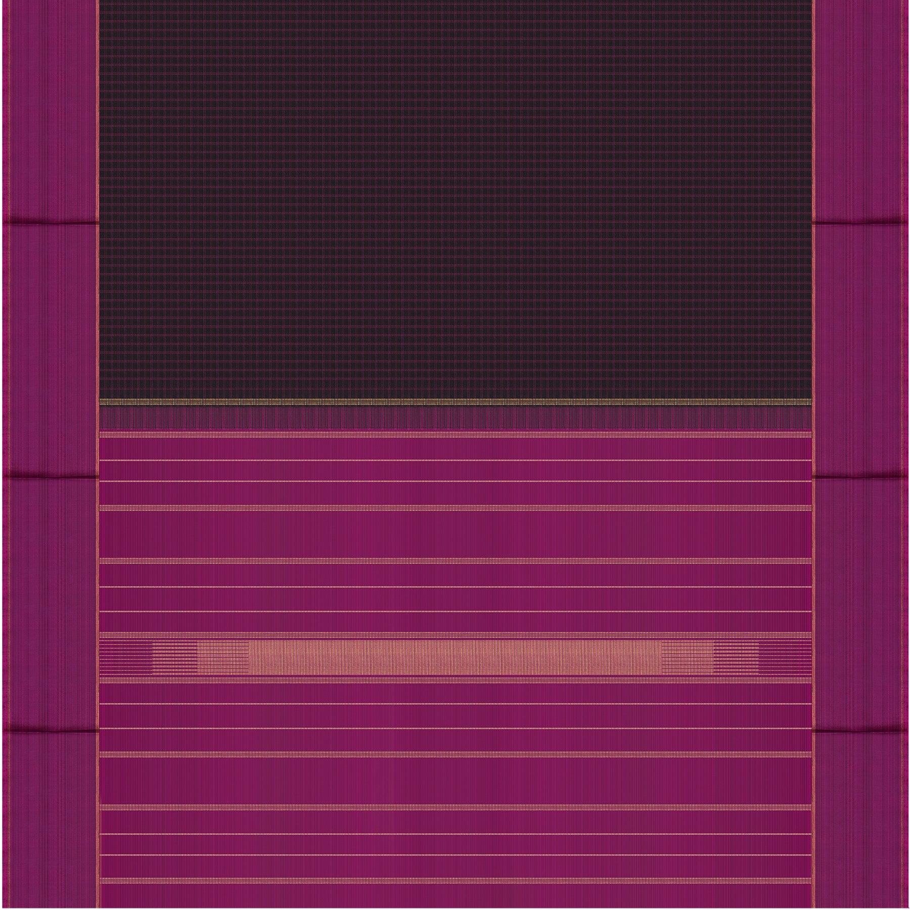 Kanakavalli Kanjivaram Silk Sari 24-599-HS001-10023 - Full View 