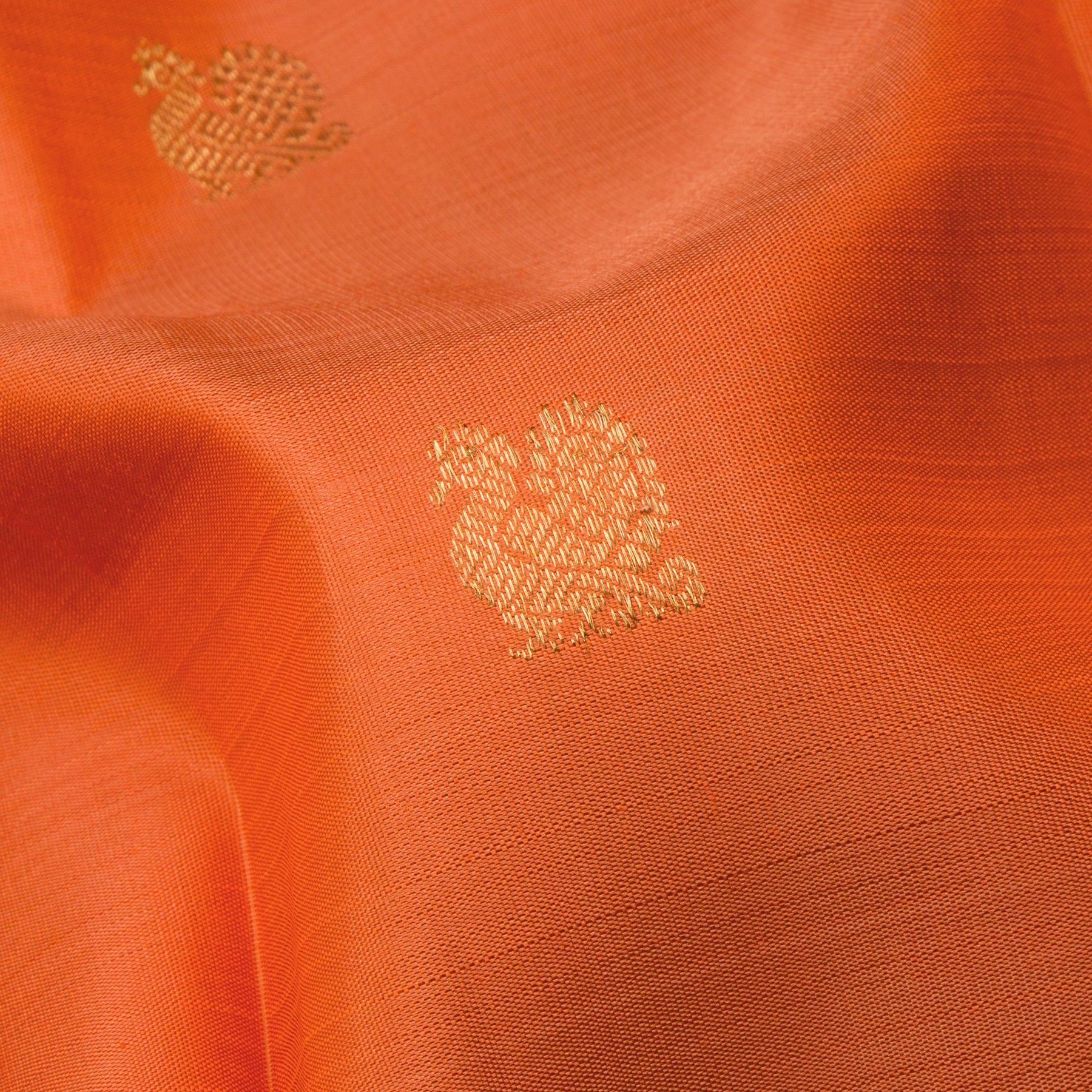 Kanakavalli Kanjivaram Silk Sari 24-599-HS001-10097 - Fabric View