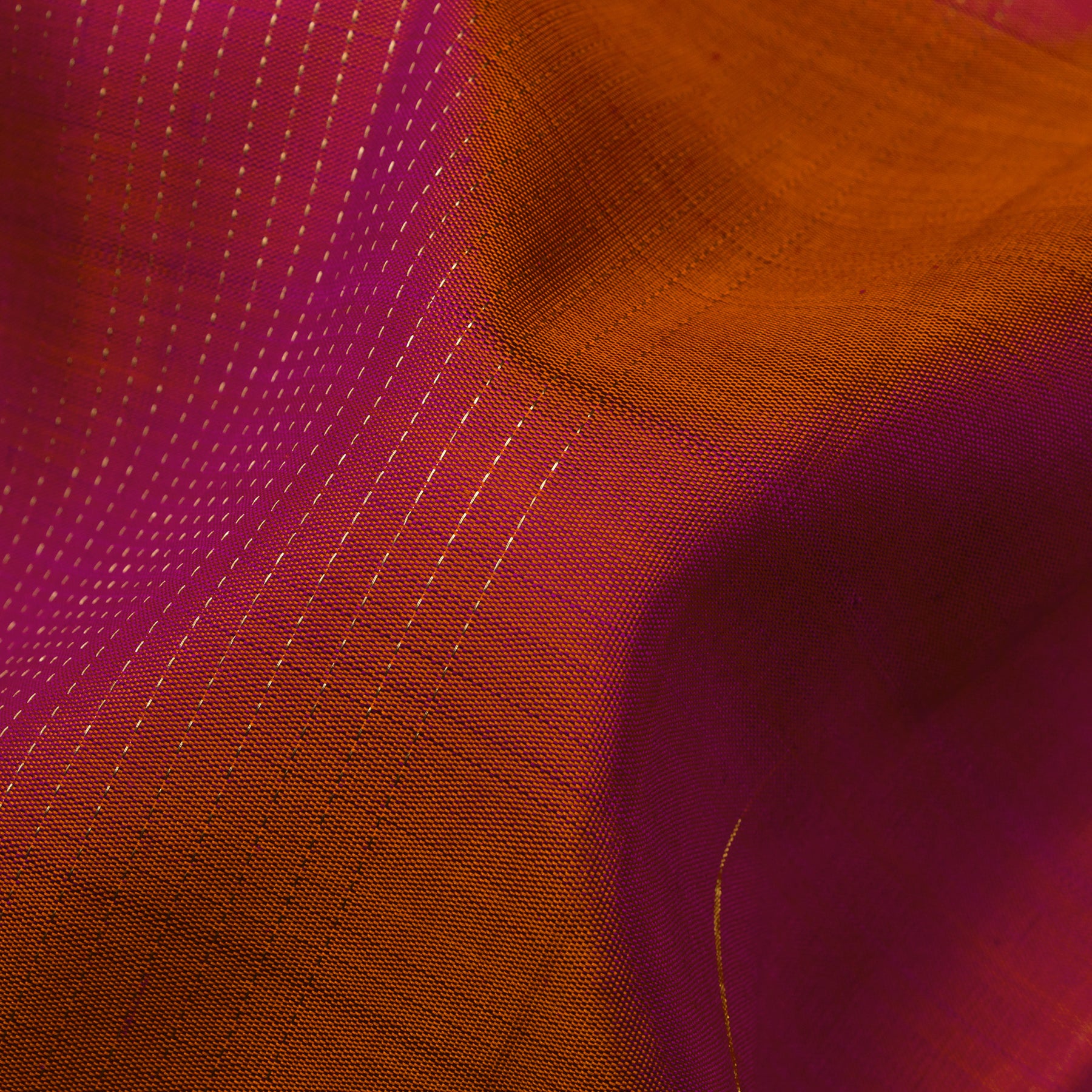 Kanakavalli Kanjivaram Silk Sari 24-599-HS001-10118 - Fabric View