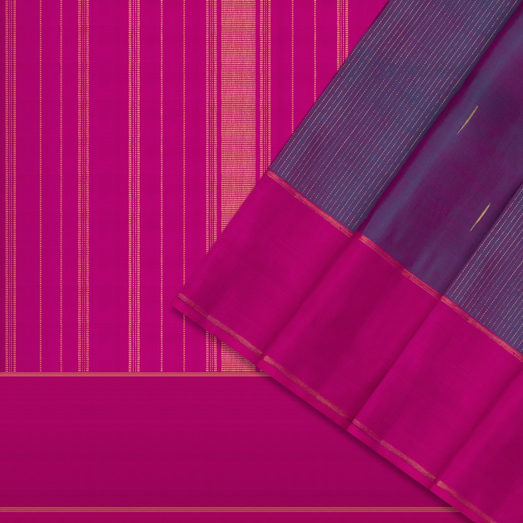 Kanakavalli Kanjivaram Silk Sari 24-599-HS001-10122 - Cover View