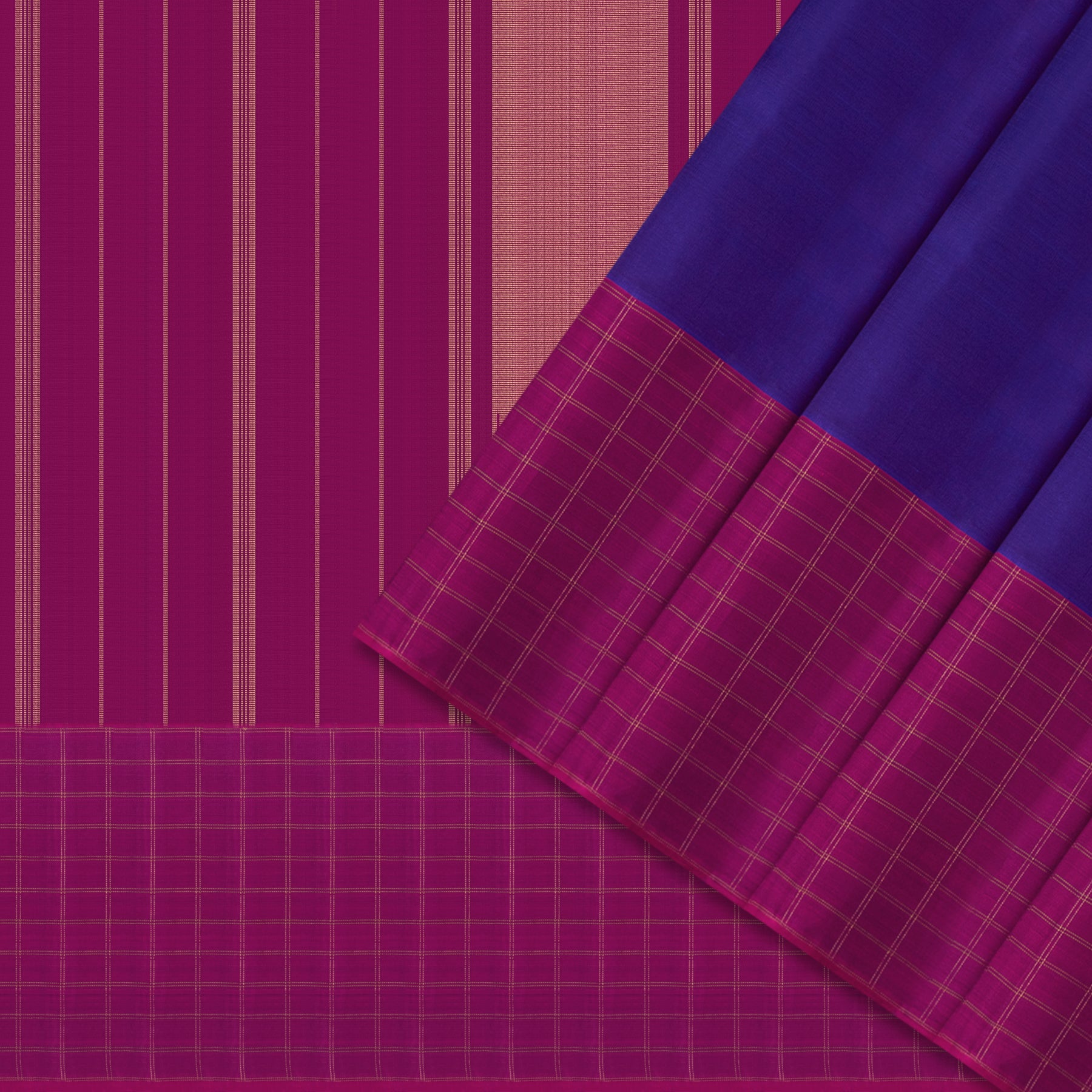 Kanakavalli Kanjivaram Silk Sari 24-599-HS001-10721 - Cover View