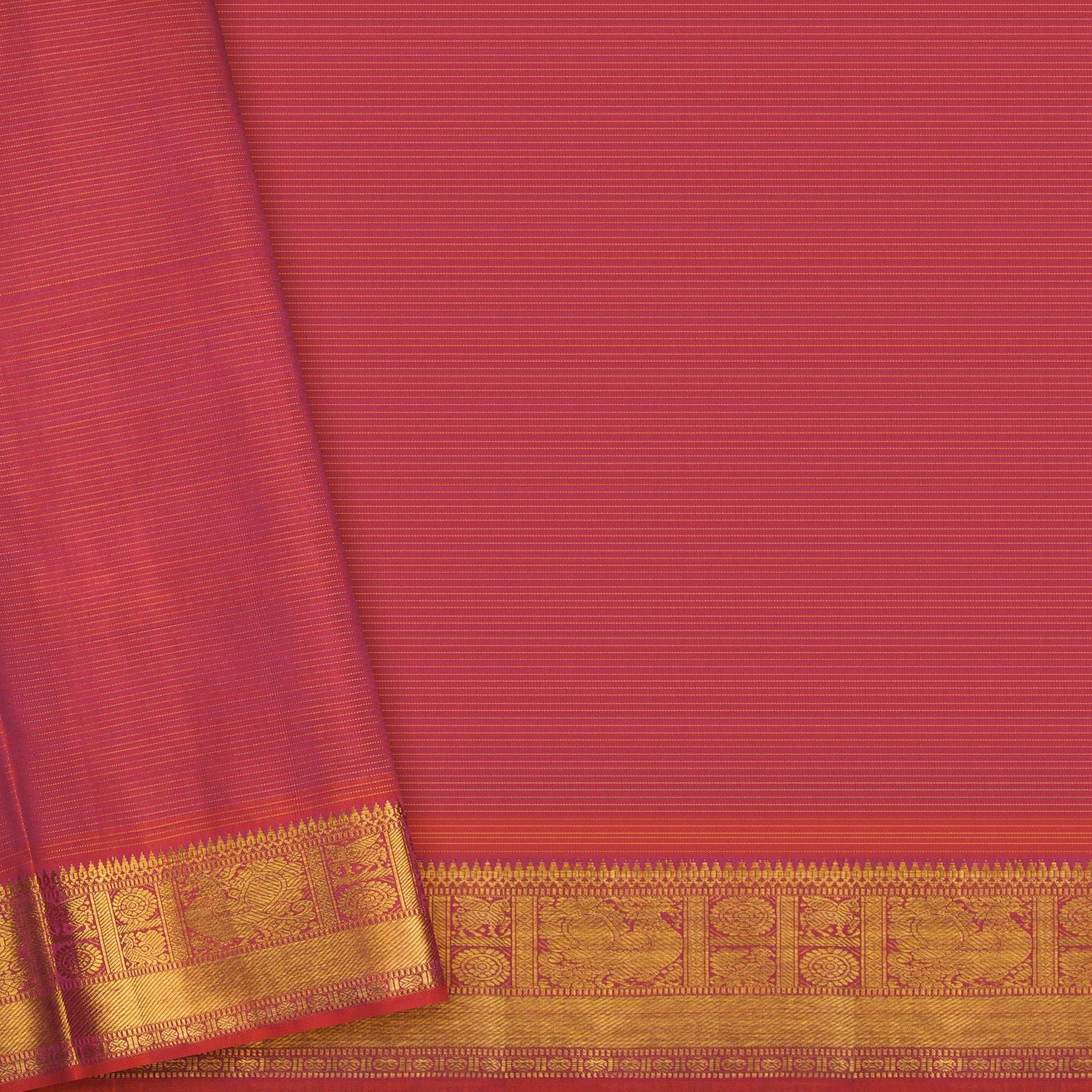 Kanakavalli Kanjivaram Silk Sari 24-599-HS001-10723 - Blouse View