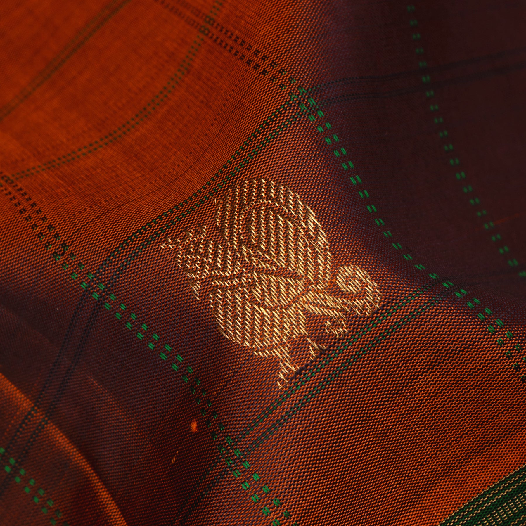 Kanakavalli Kanjivaram Silk Sari 24-599-HS001-10741 - Fabric View