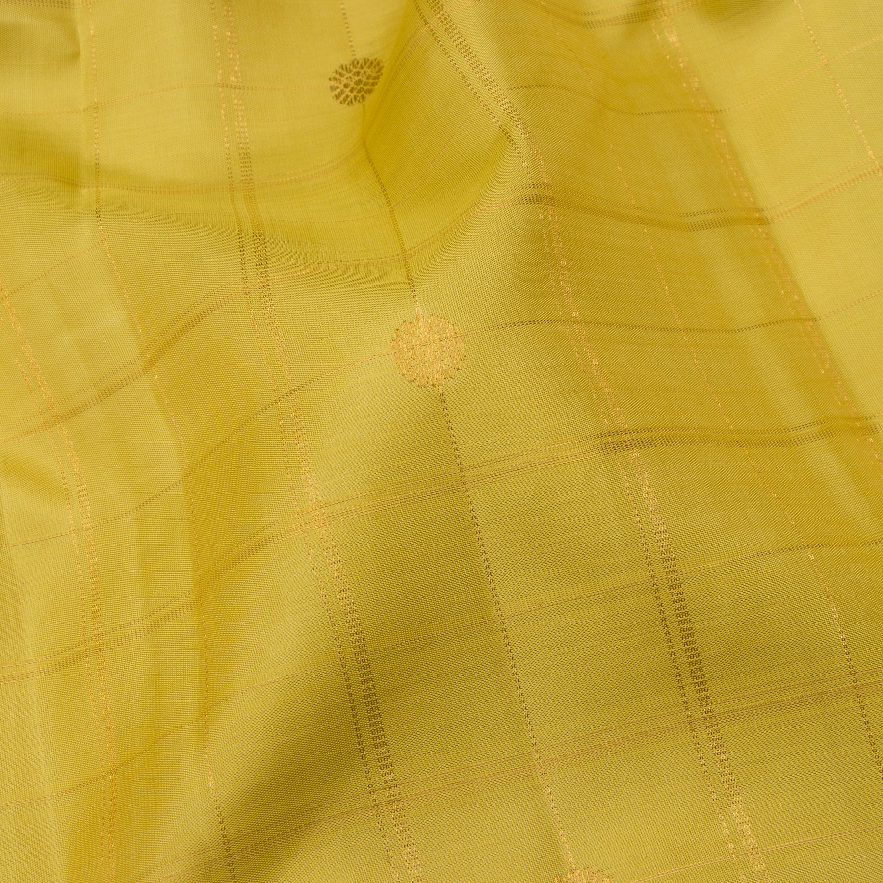 Kanakavalli Kanjivaram Silk Sari 24-599-HS001-10762 - Fabric View