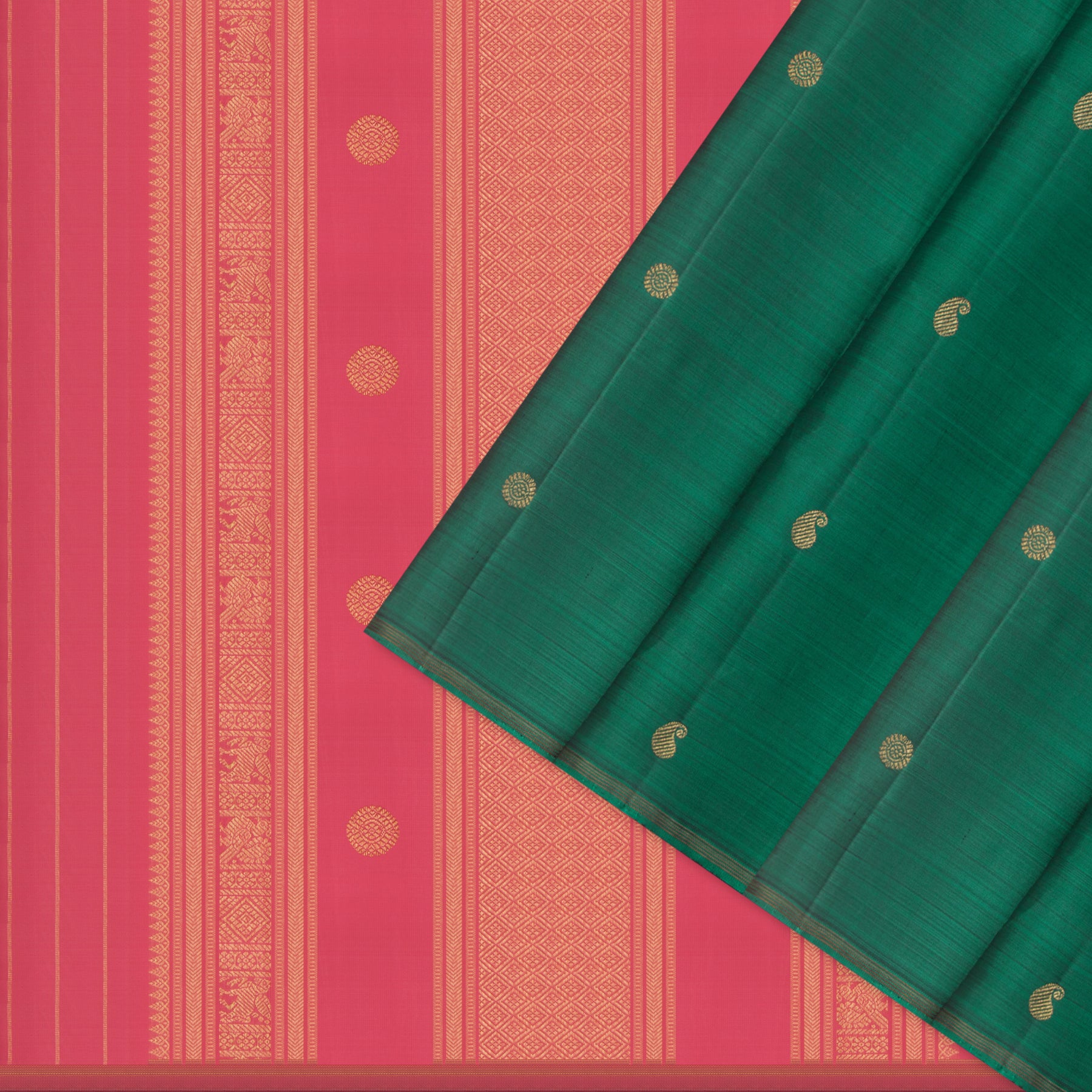 Kanakavalli Kanjivaram Silk Sari 24-599-HS001-10769 - Cover View